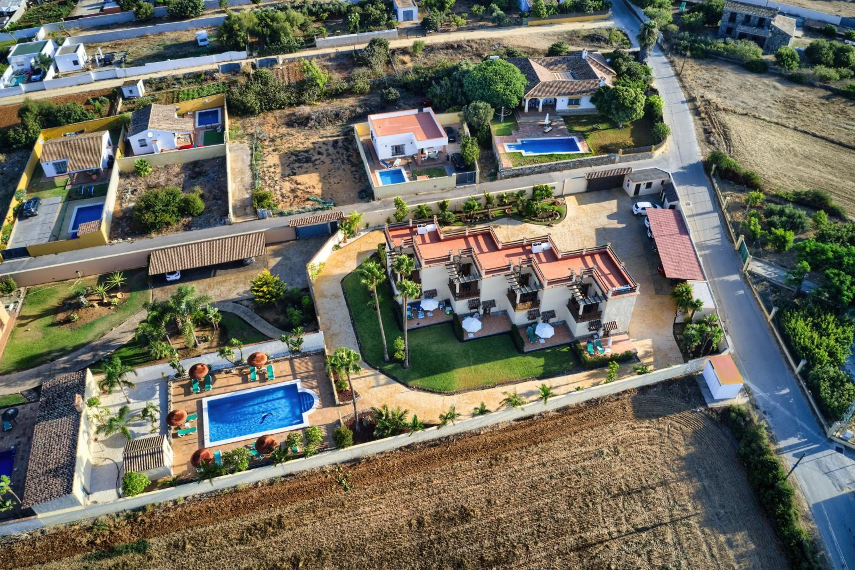 Bird's eye view in Apartamentos Villafaro Conil