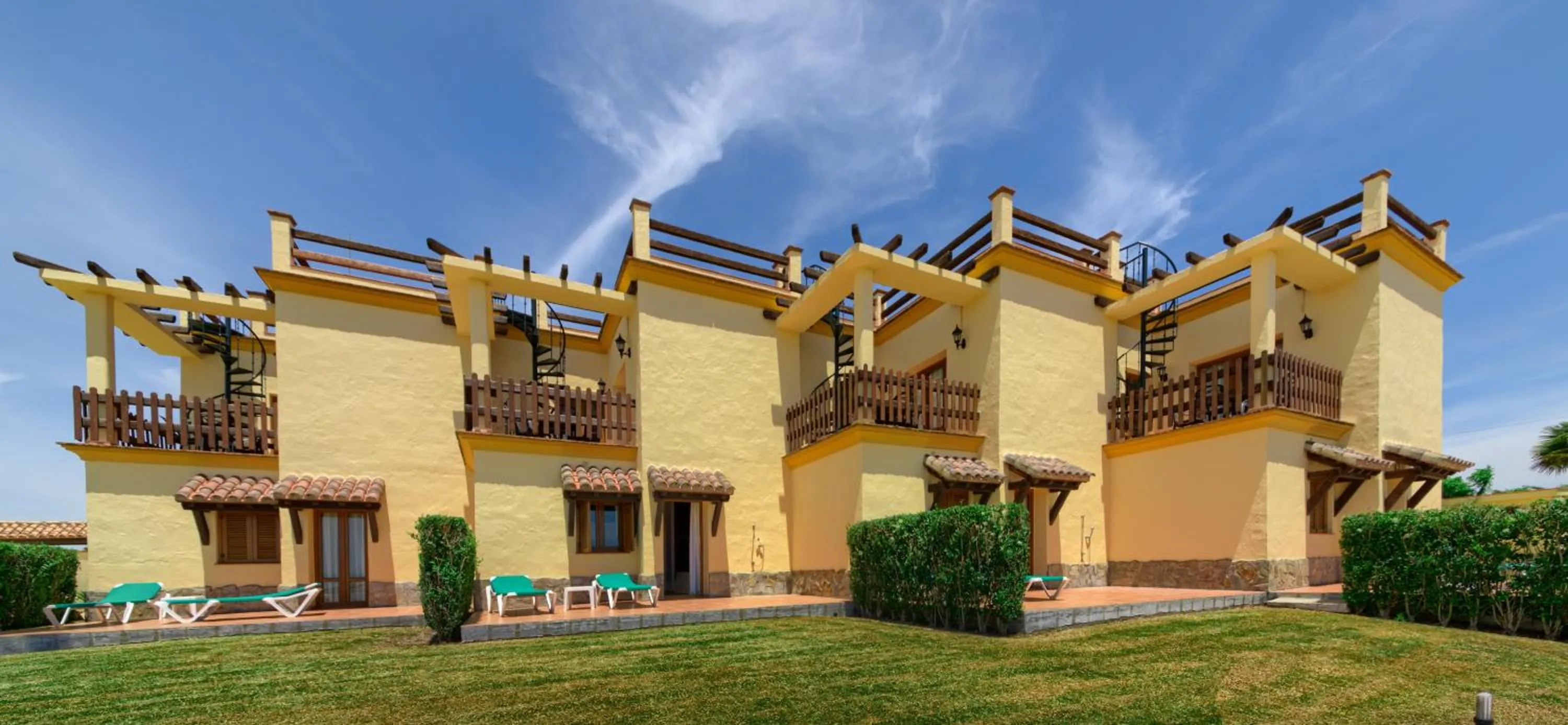 Patio in Apartamentos Villafaro Conil
