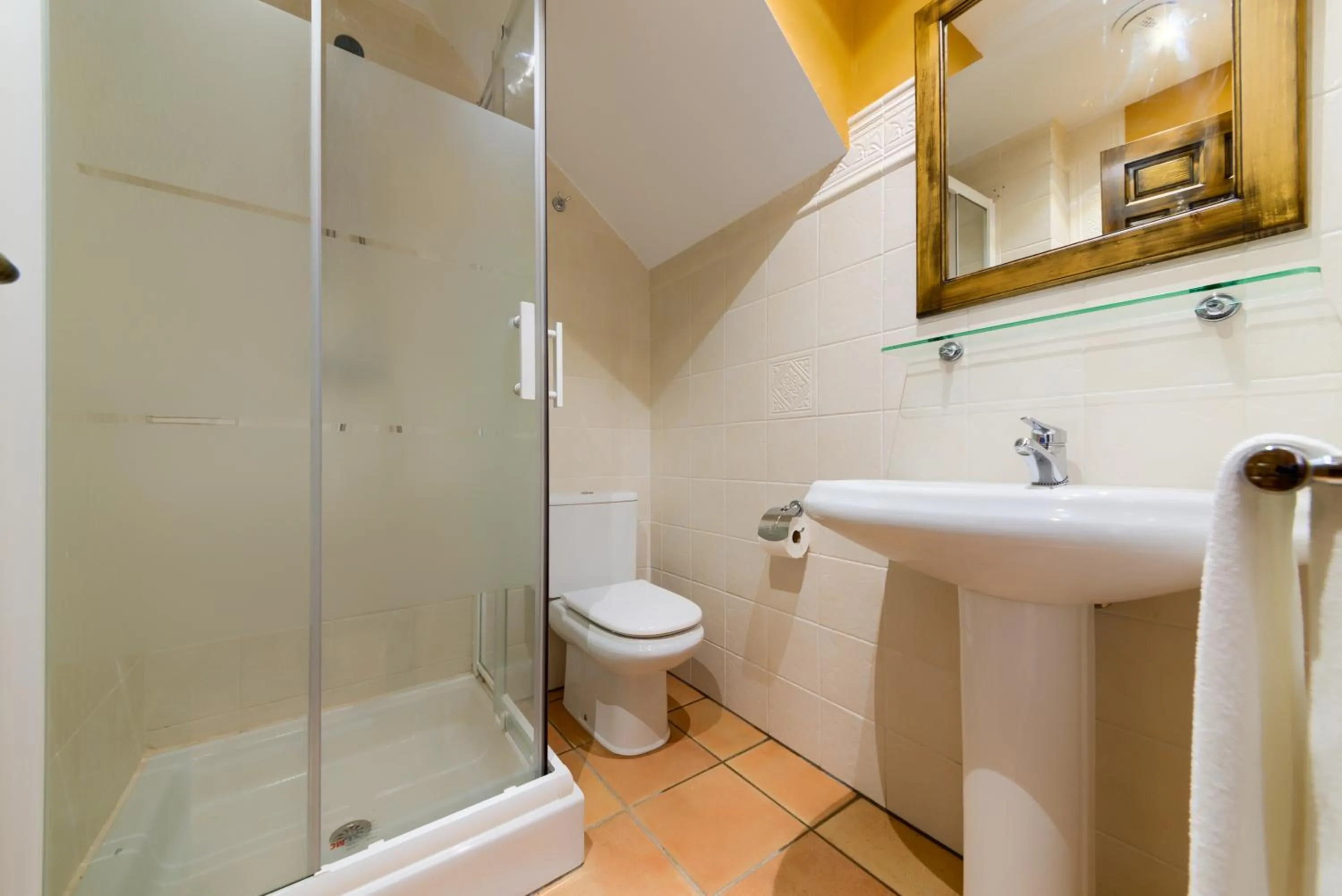 Shower in Apartamentos Villafaro Conil