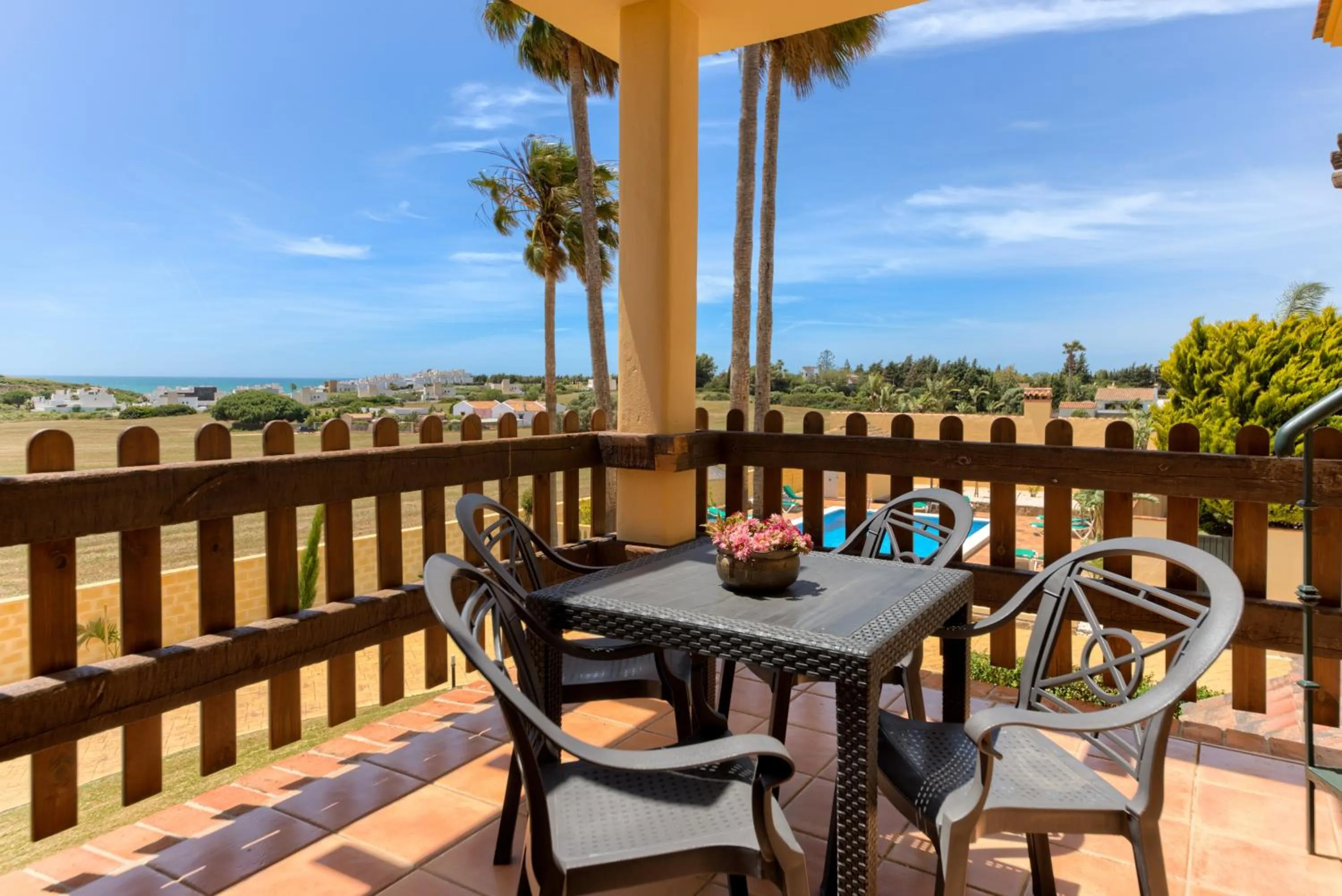 Balcony/Terrace in Apartamentos Villafaro Conil