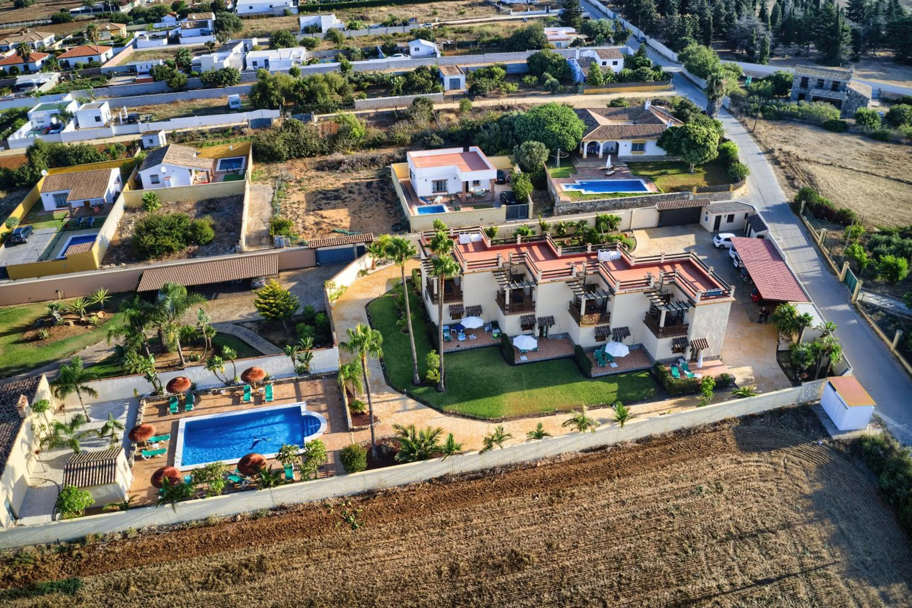 Bird's eye view in Apartamentos Villafaro Conil