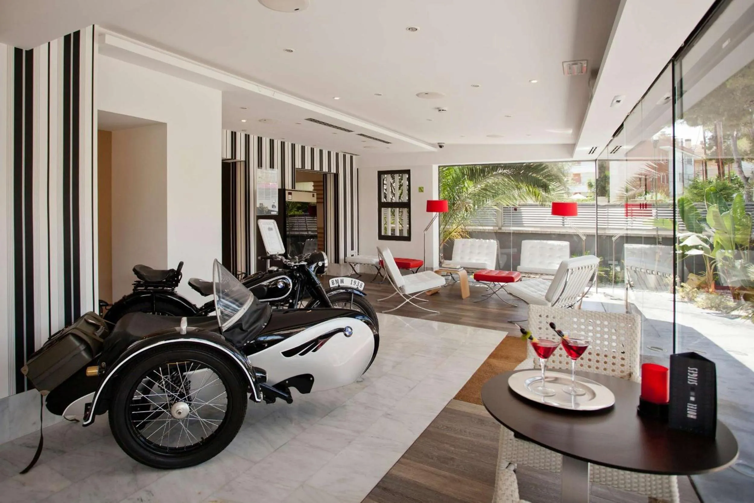 Decorative detail in Hotel Sitges