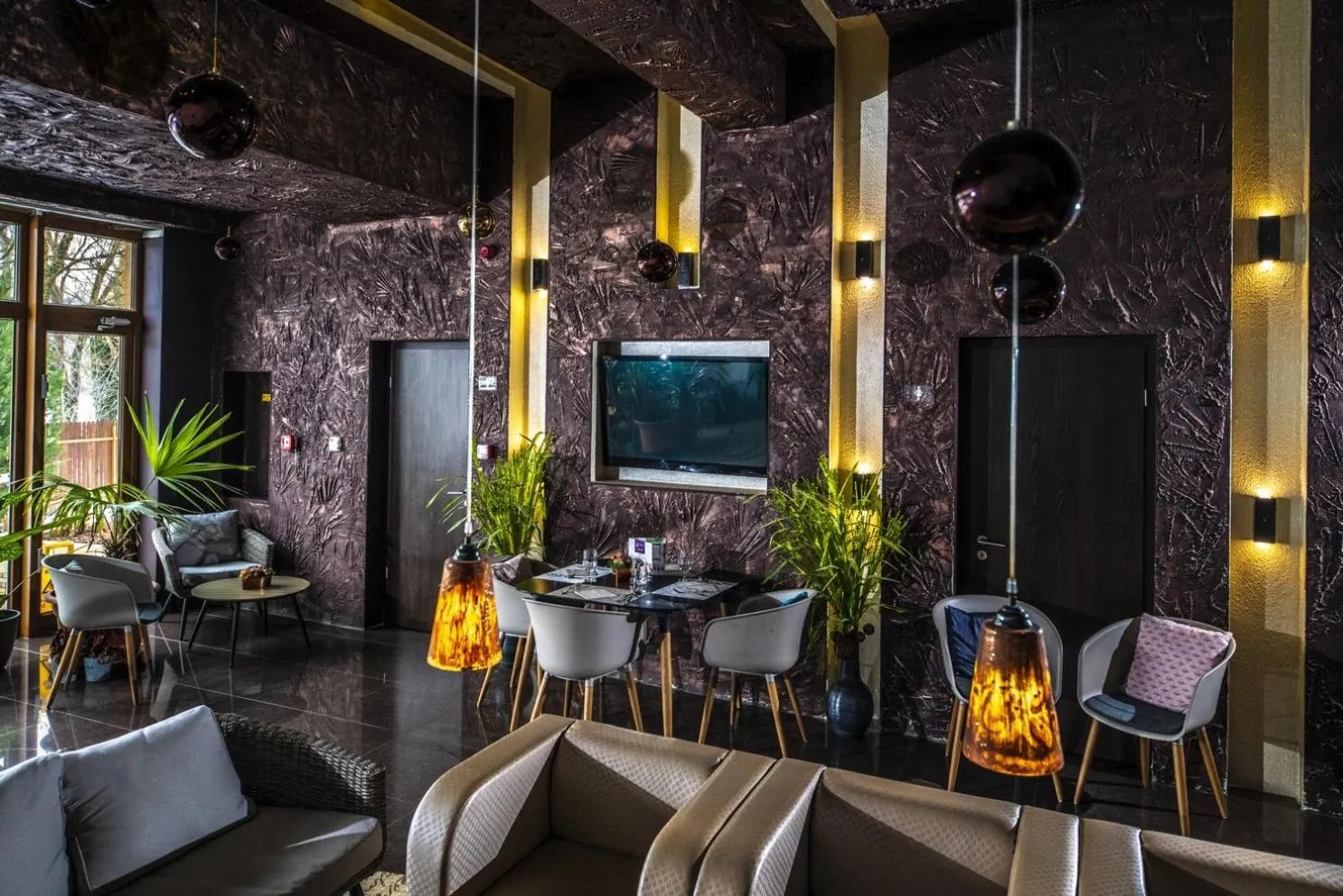 Lobby or reception in Session Hotel Ráckeve