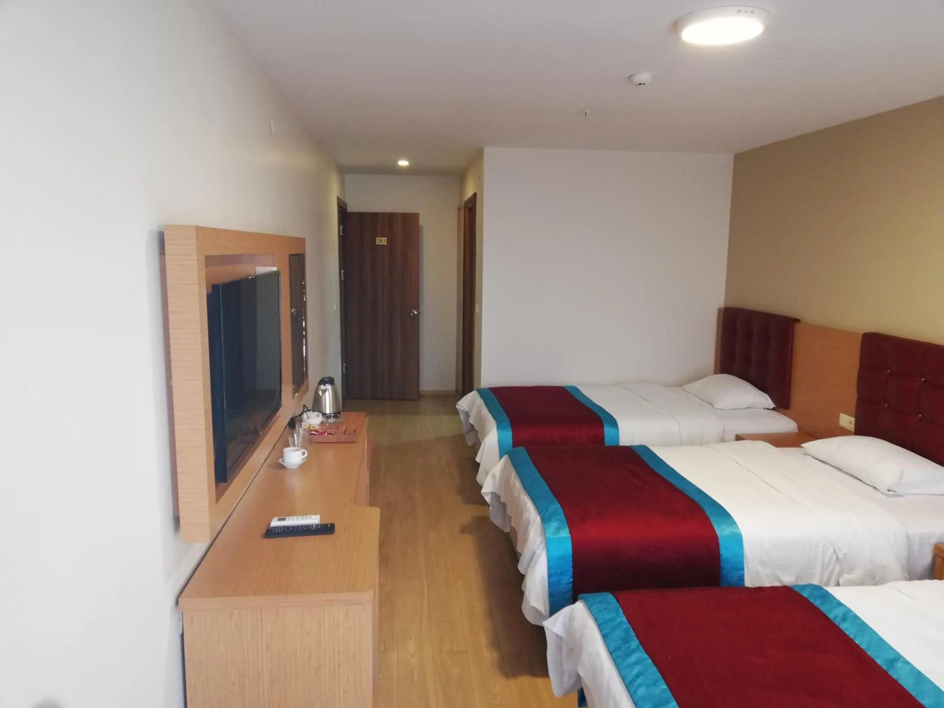 Bed in BURSA ŞAHiN HOTEL