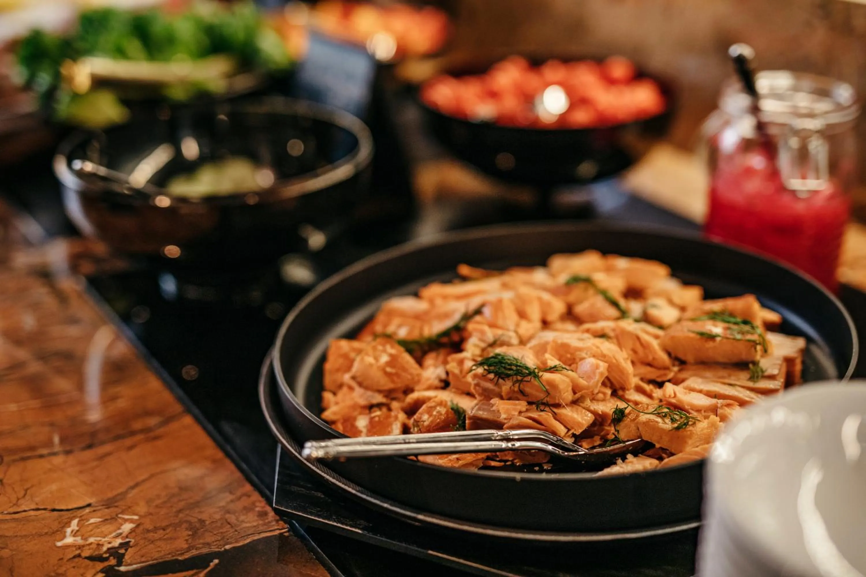 Buffet breakfast in Solo Sokos Hotel Torni Helsinki