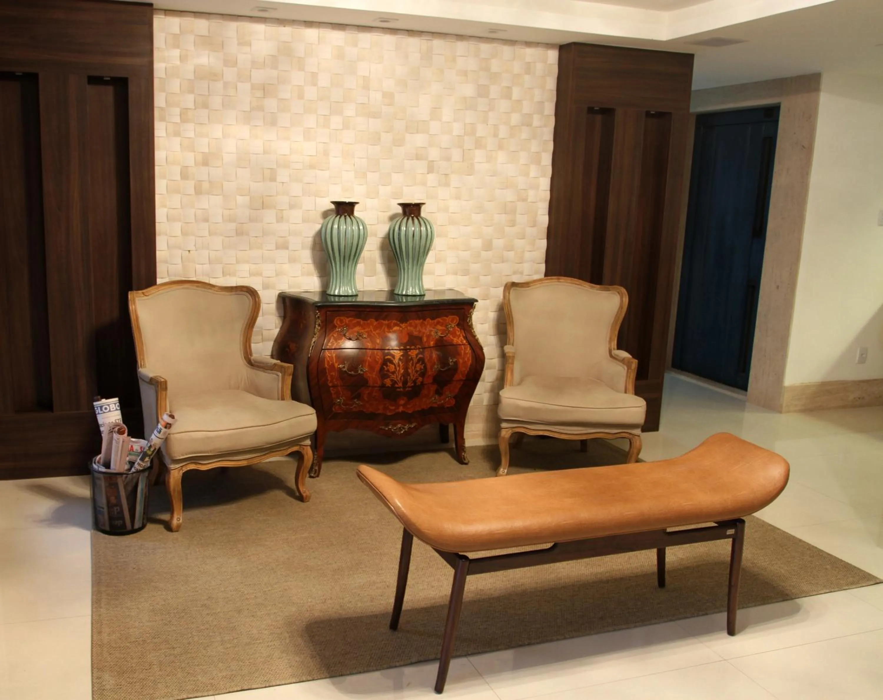 Lobby or reception in Palace Hotel Campos dos Goytacazes