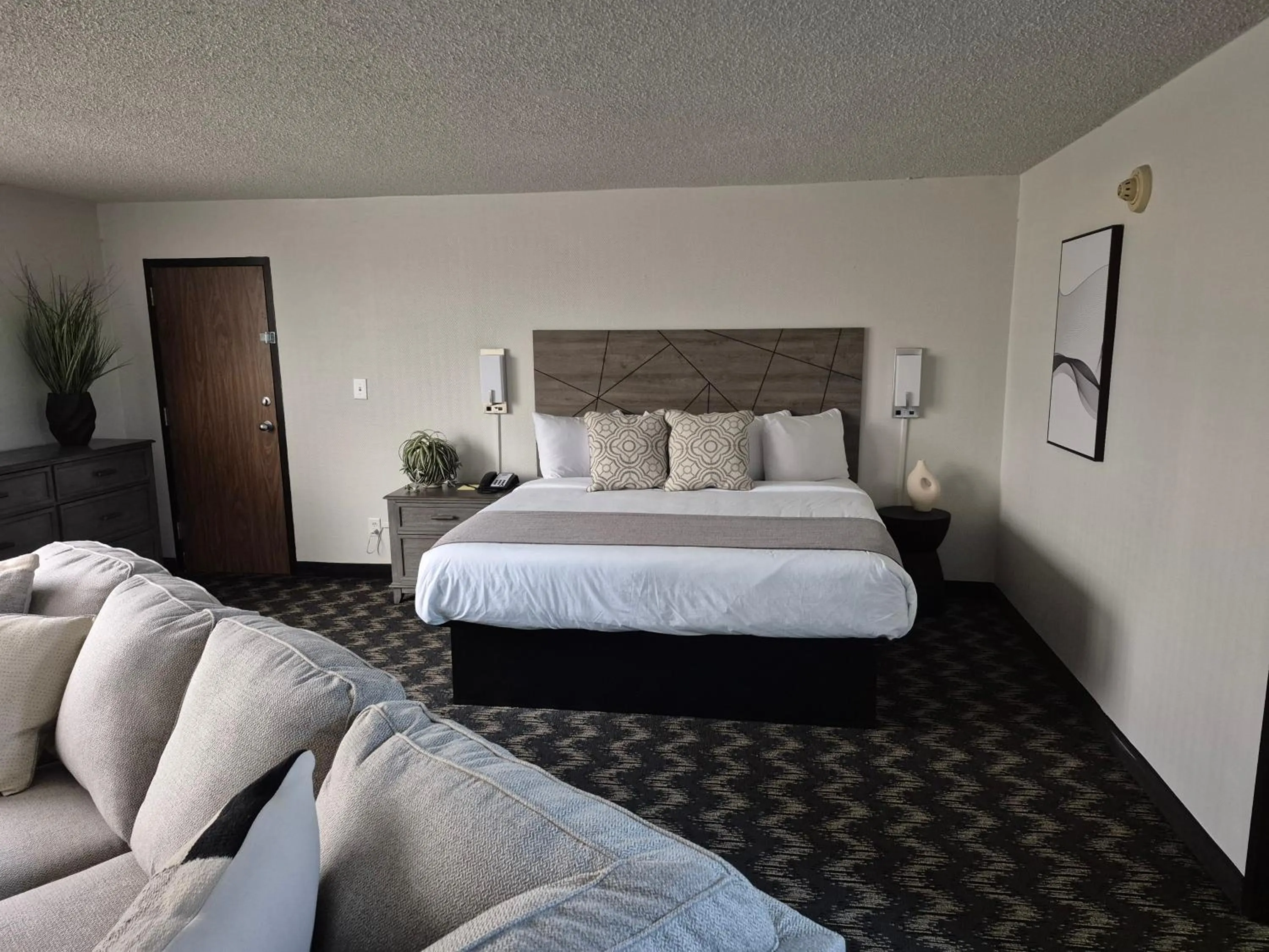 Bed in Abilene Whitten Inn