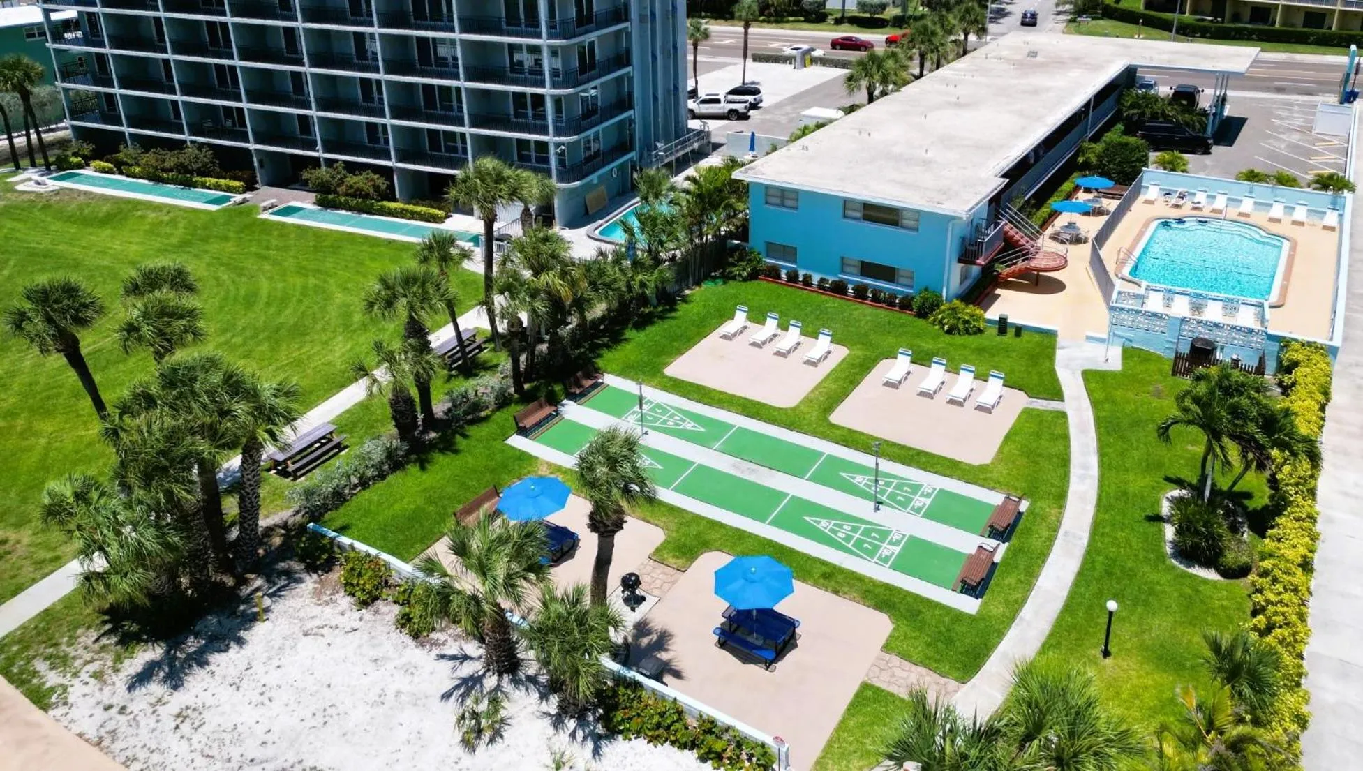 Property building in Beachside Resort Motel