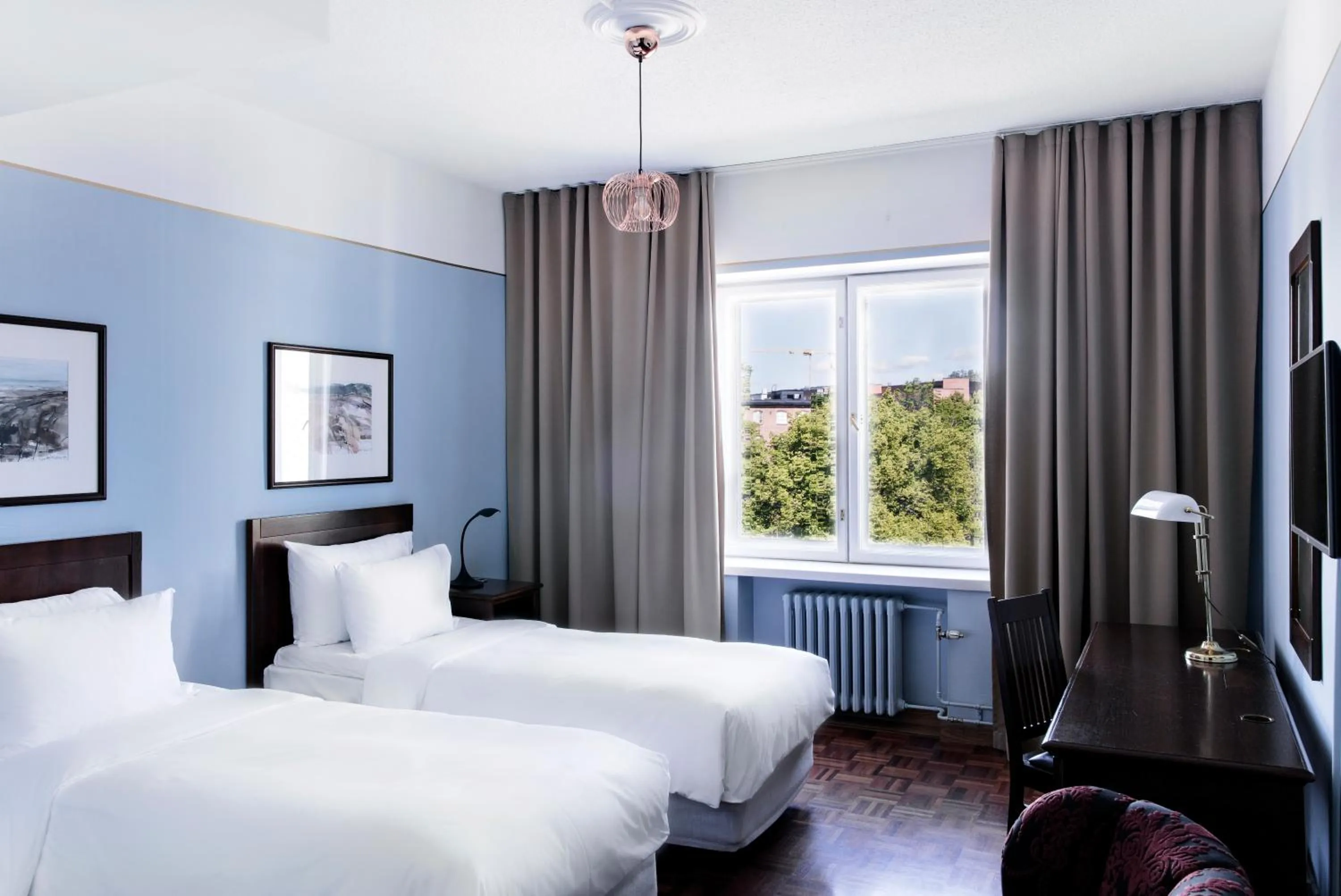 Bedroom, Bed in Radisson Blu Grand Hotel Tammer