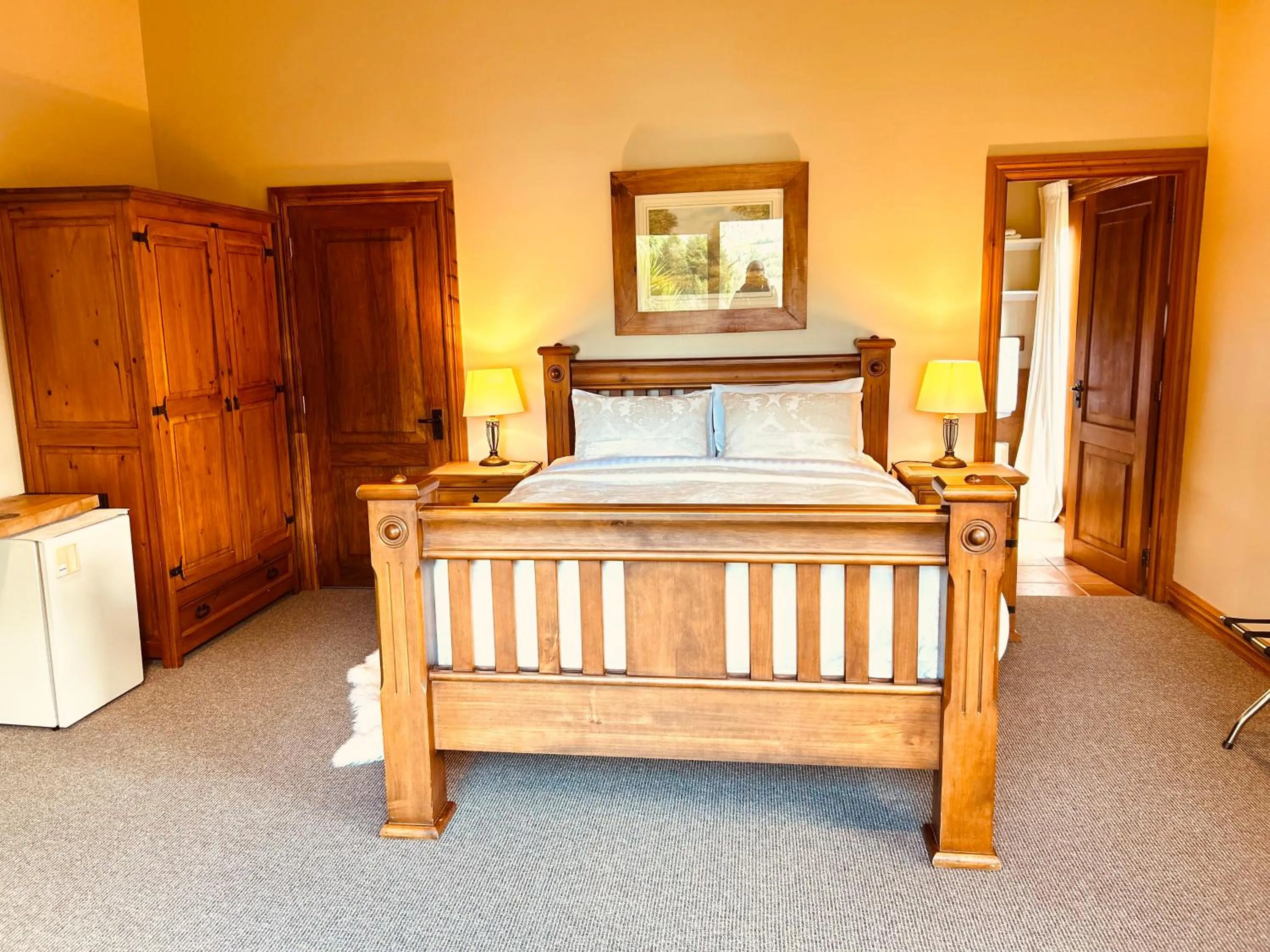 Bed in The Canyons B&B