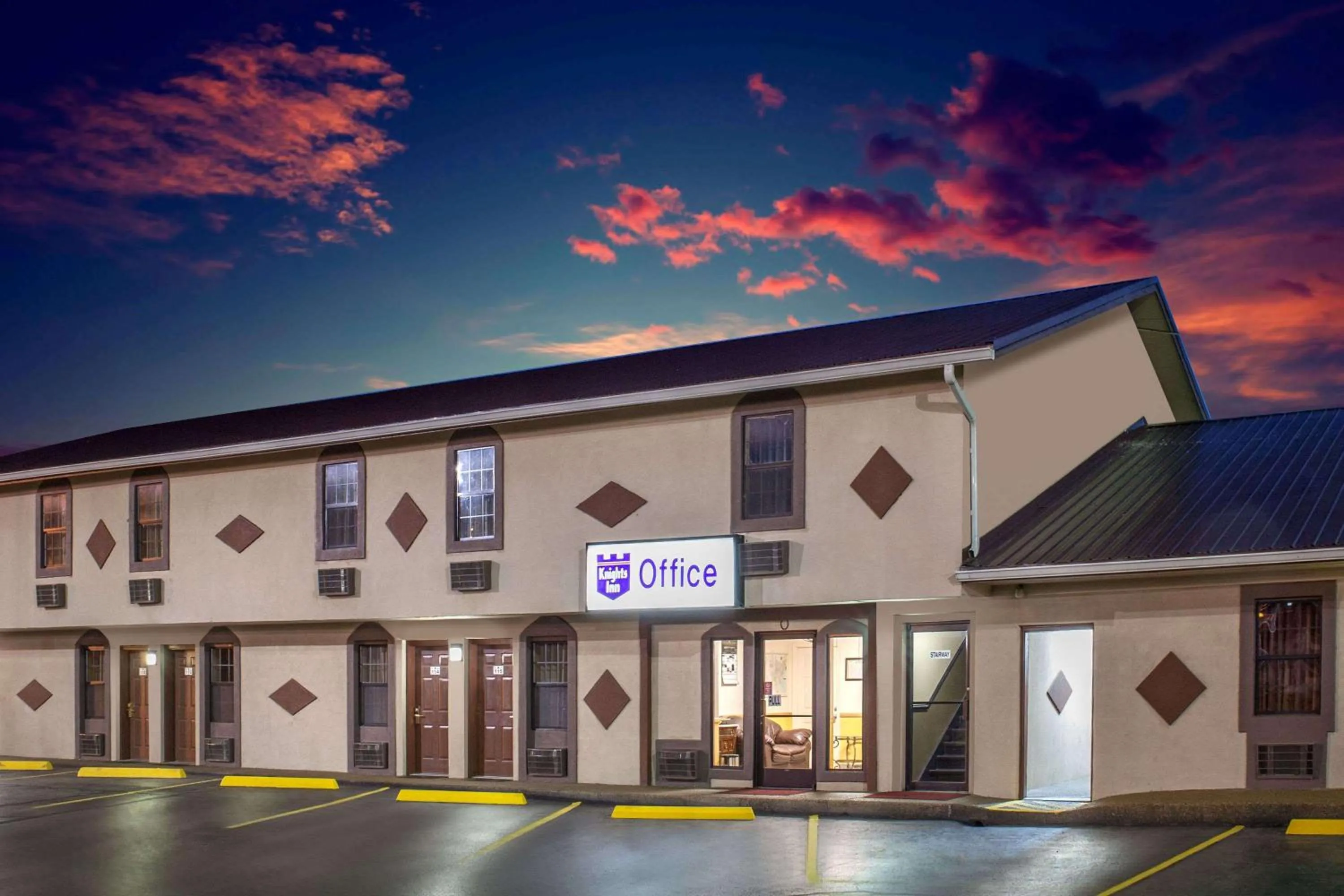 Property building in Knights Inn Wildersville