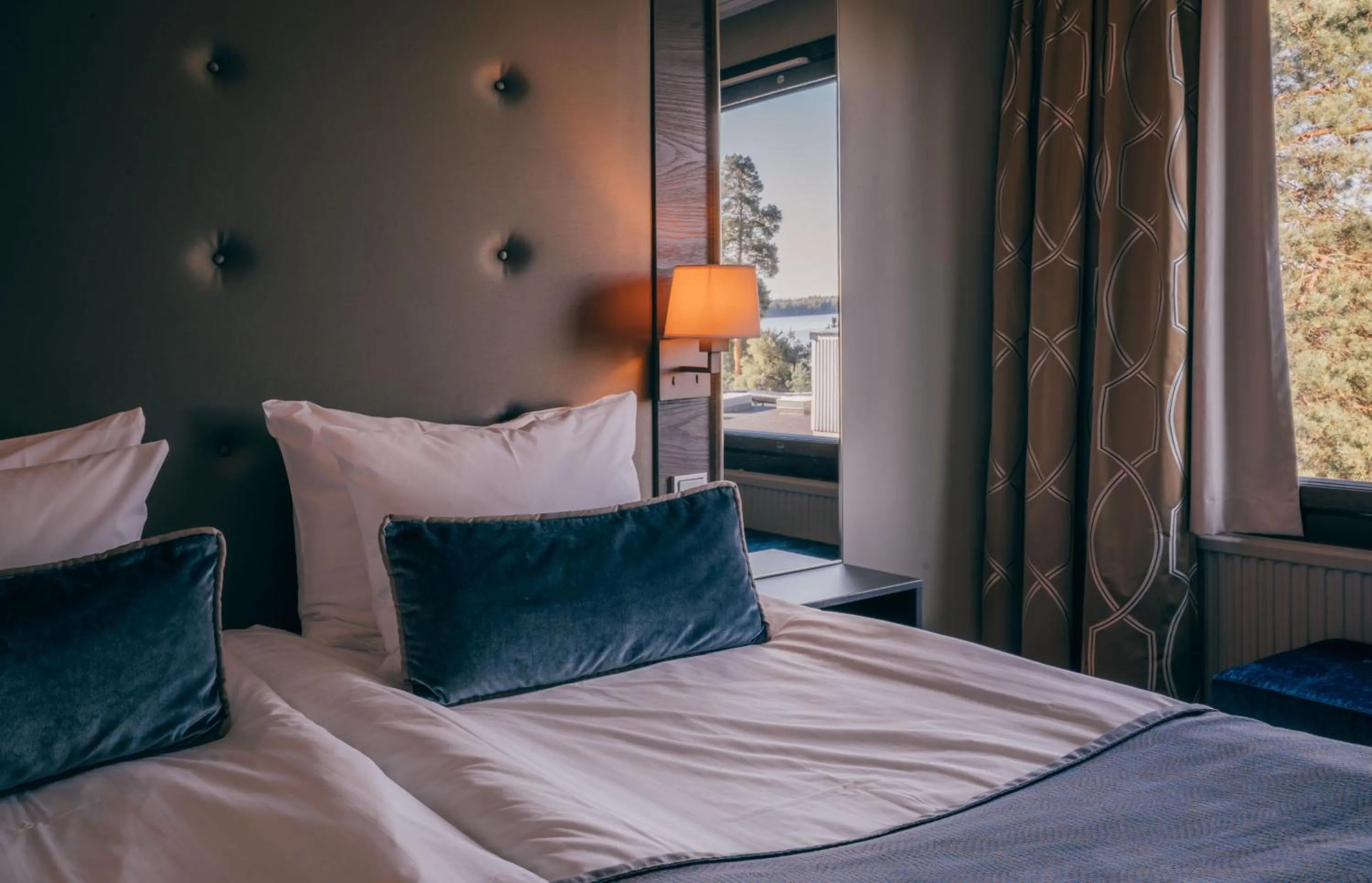 Bed in Hotel Haikko Manor & Spa