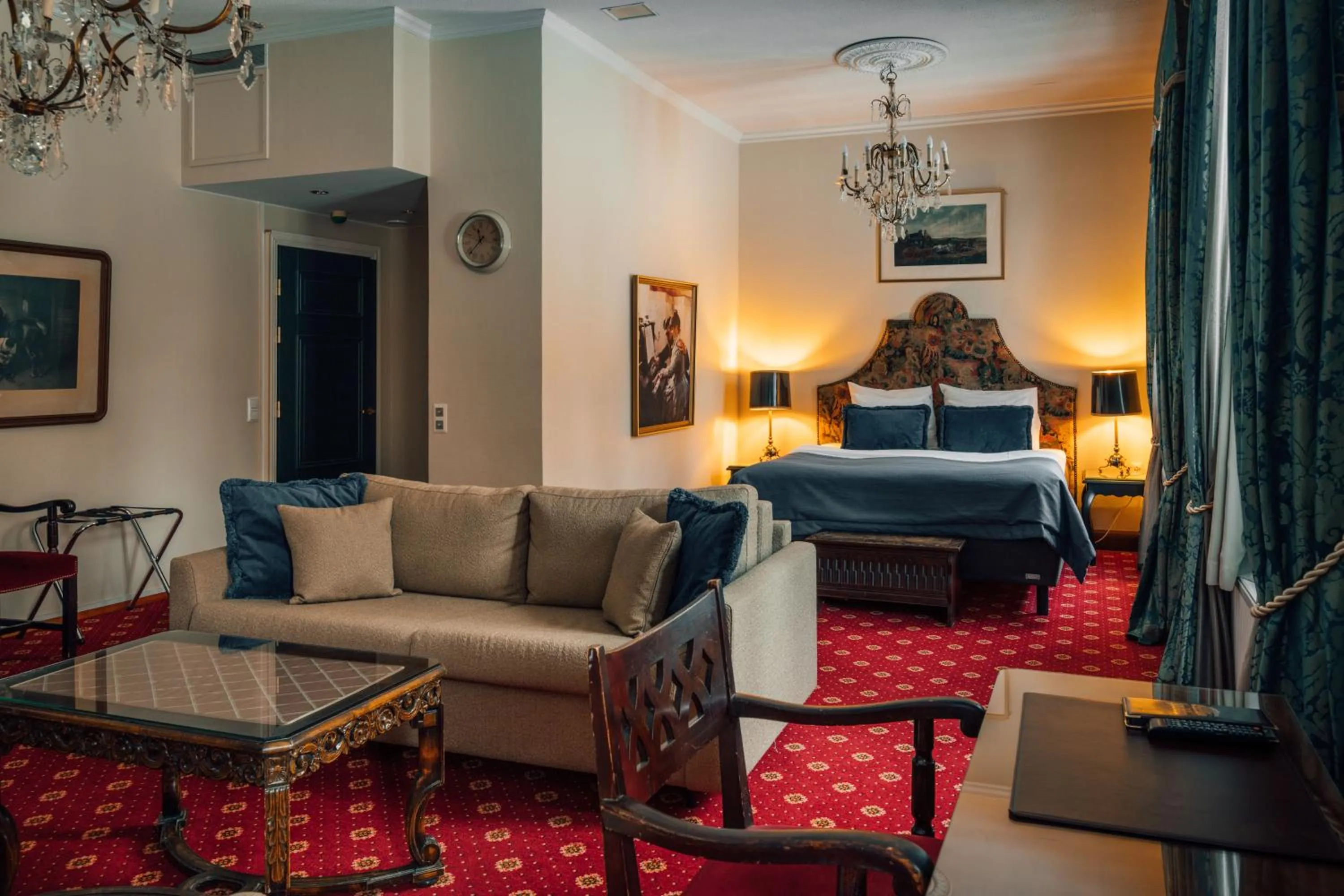 Bed in Hotel Haikko Manor & Spa