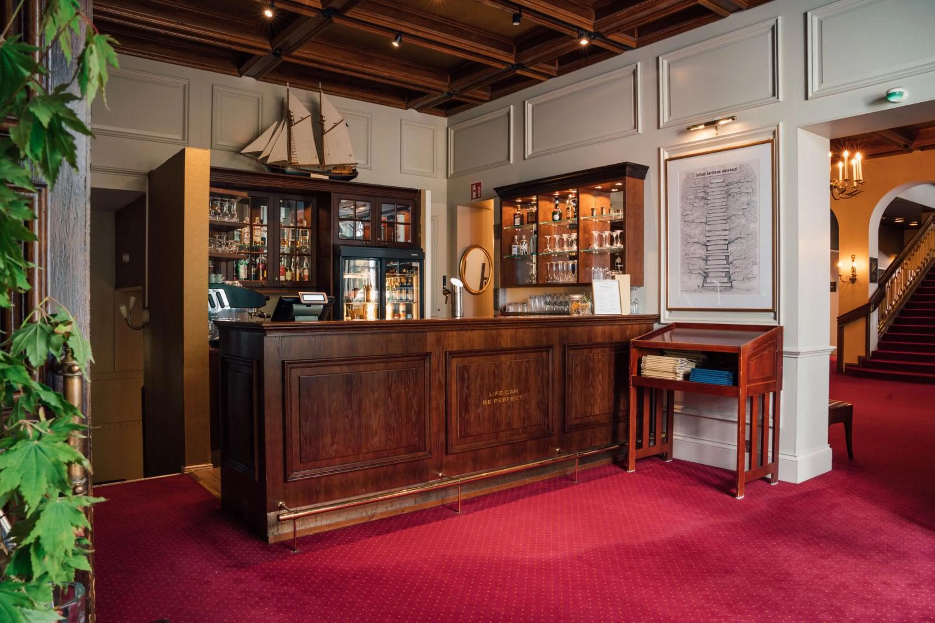 Lounge or bar in Hotel Haikko Manor & Spa