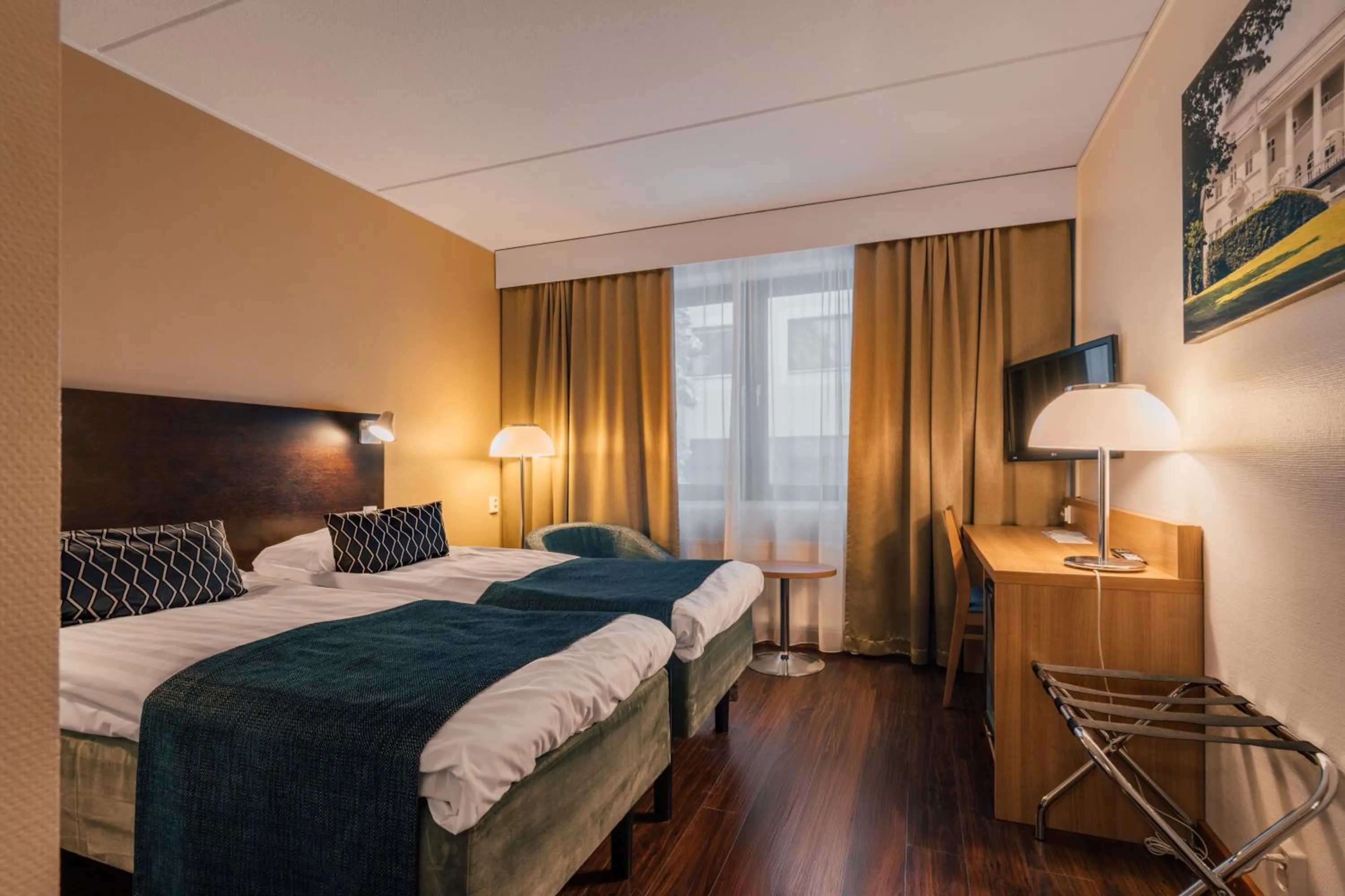 Bed in Hotel Haikko Manor & Spa