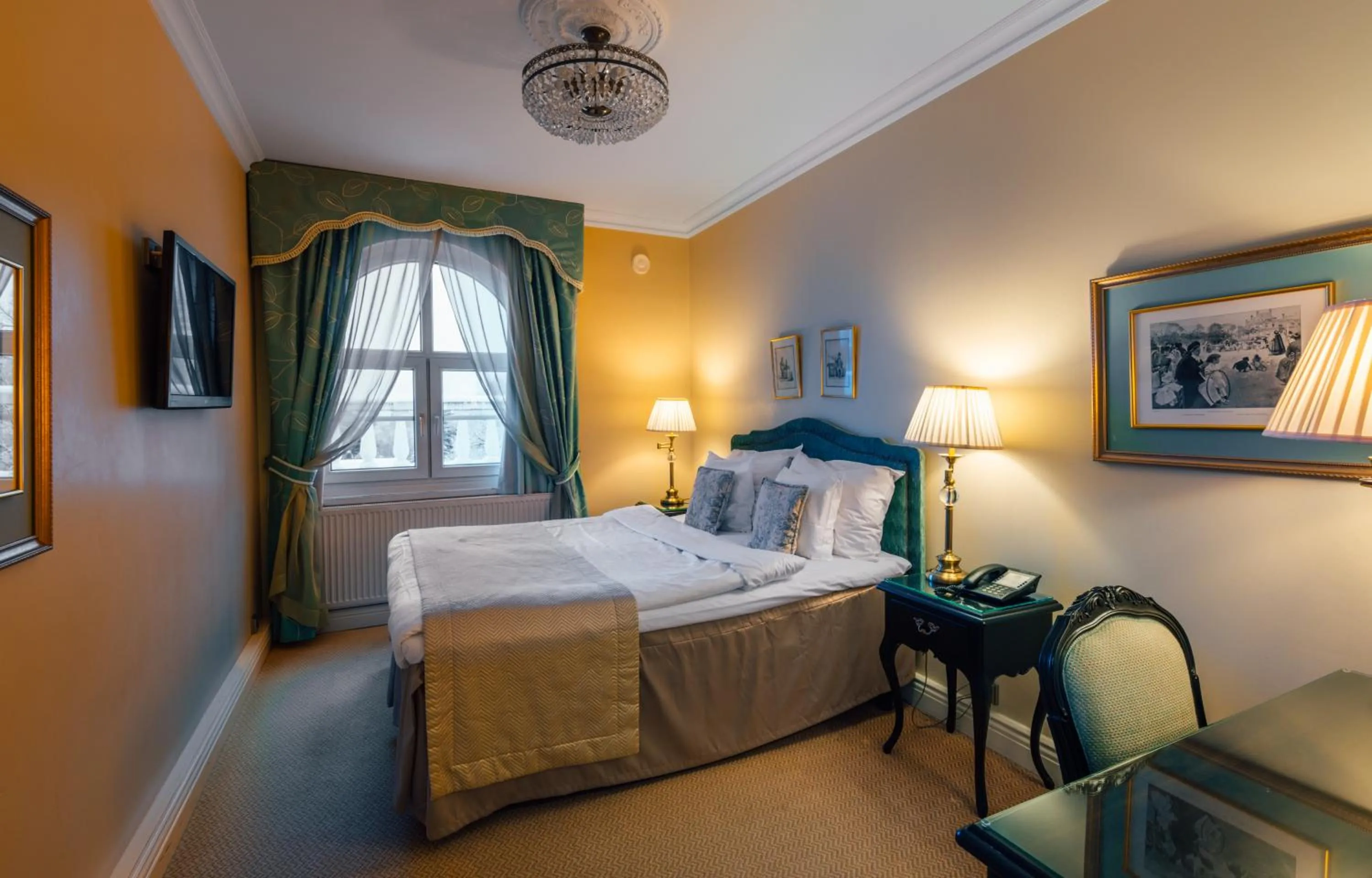 Bed in Hotel Haikko Manor & Spa