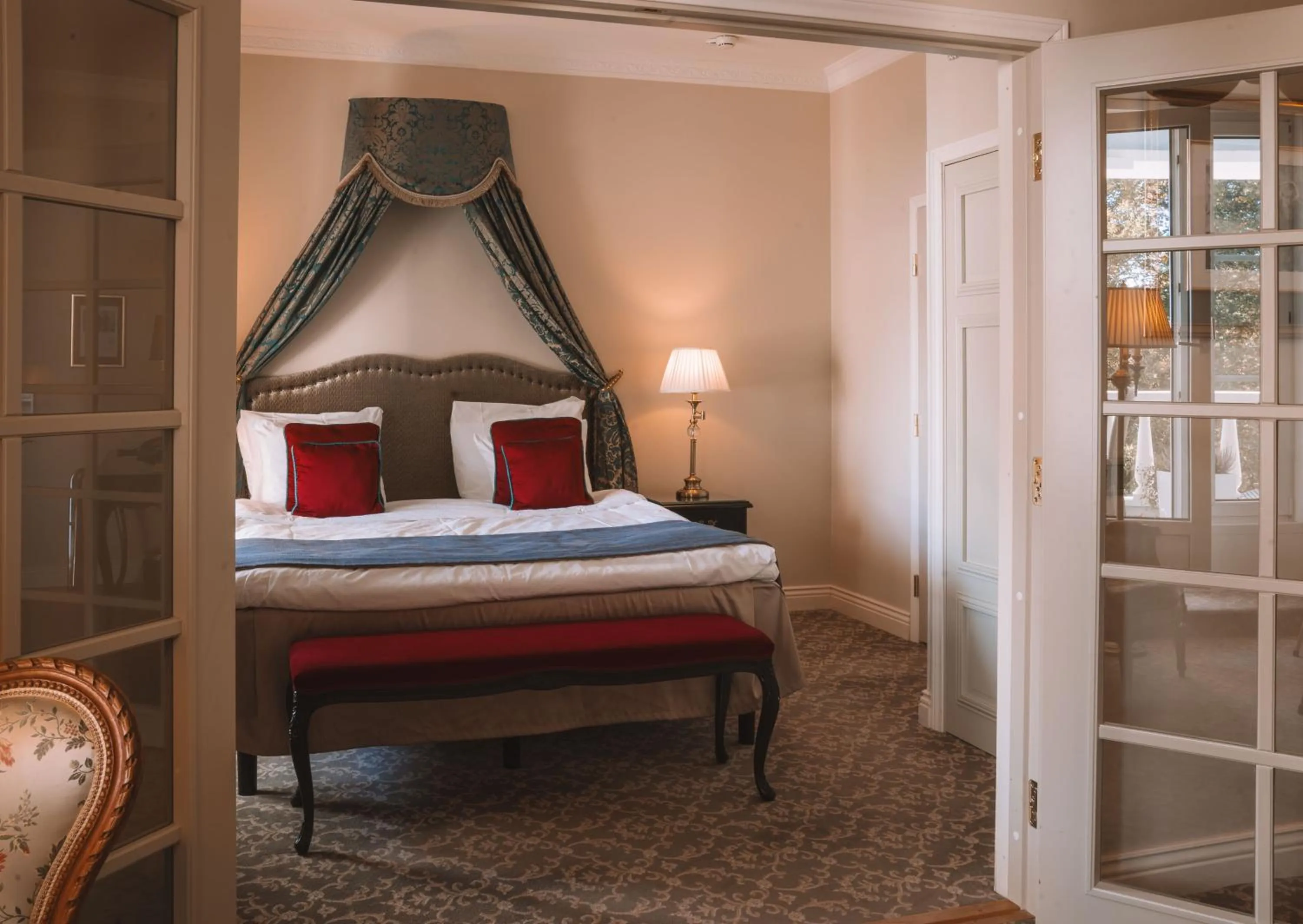 Bed in Hotel Haikko Manor & Spa