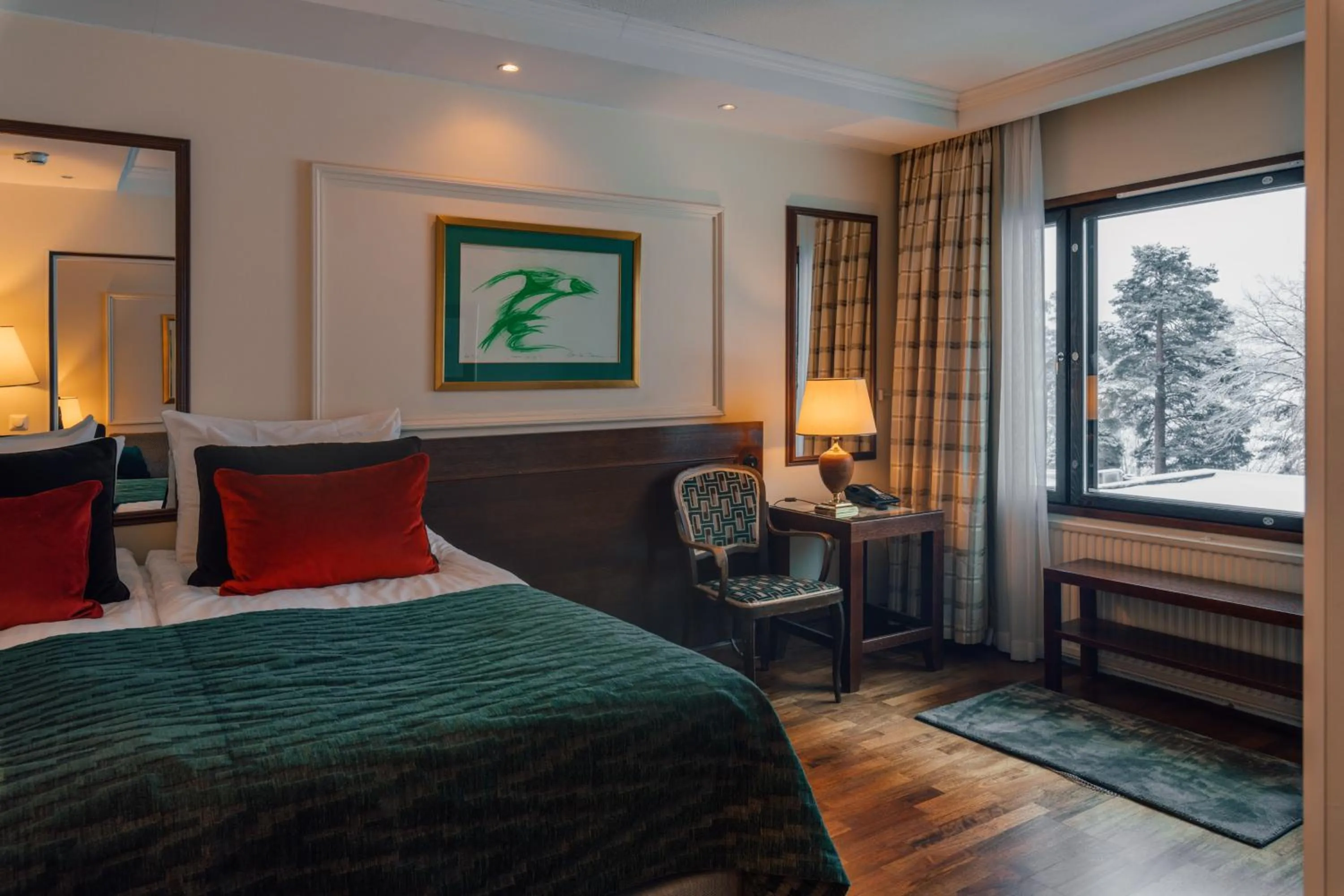 Bed in Hotel Haikko Manor & Spa