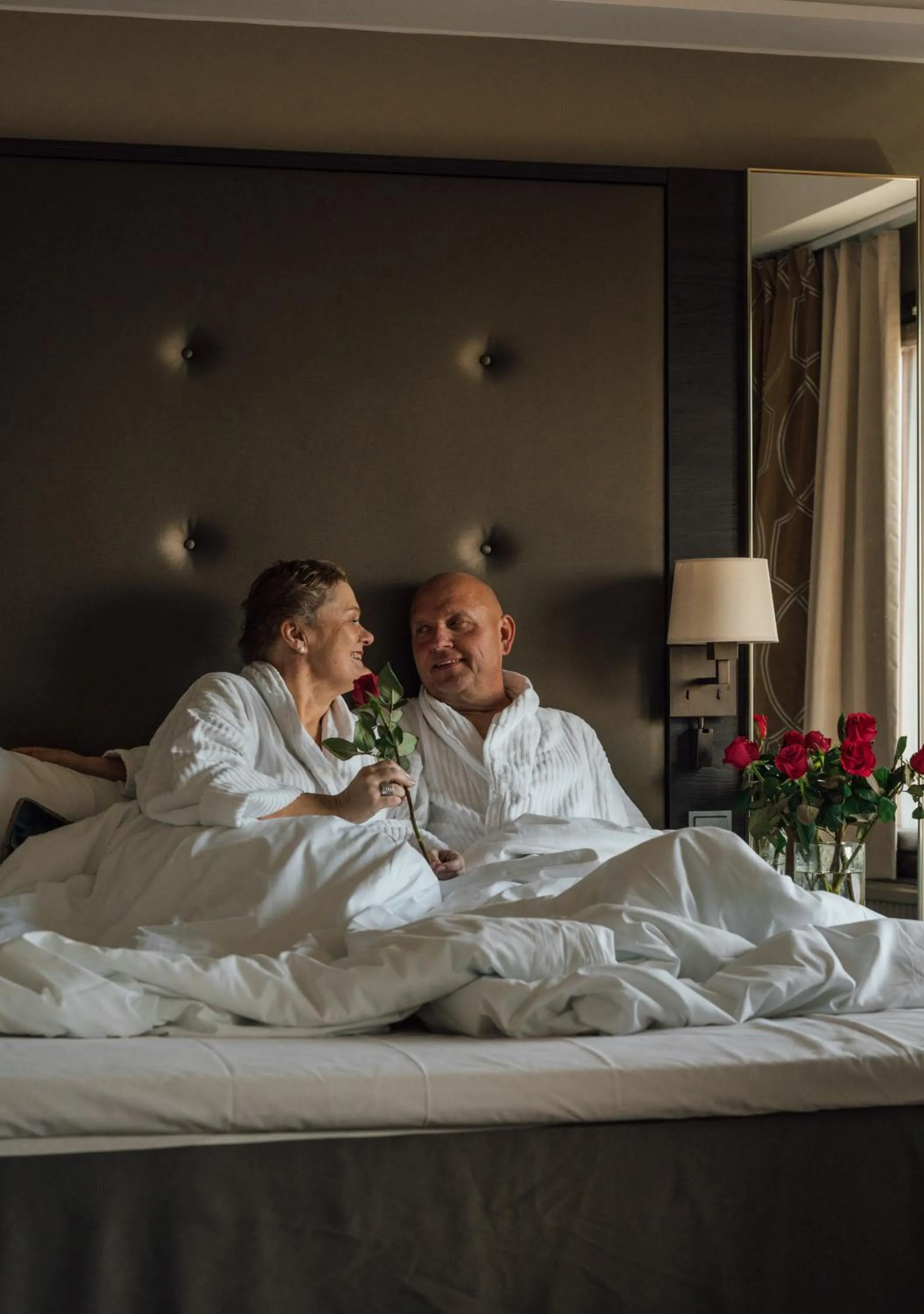 People, Bed in Hotel Haikko Manor & Spa