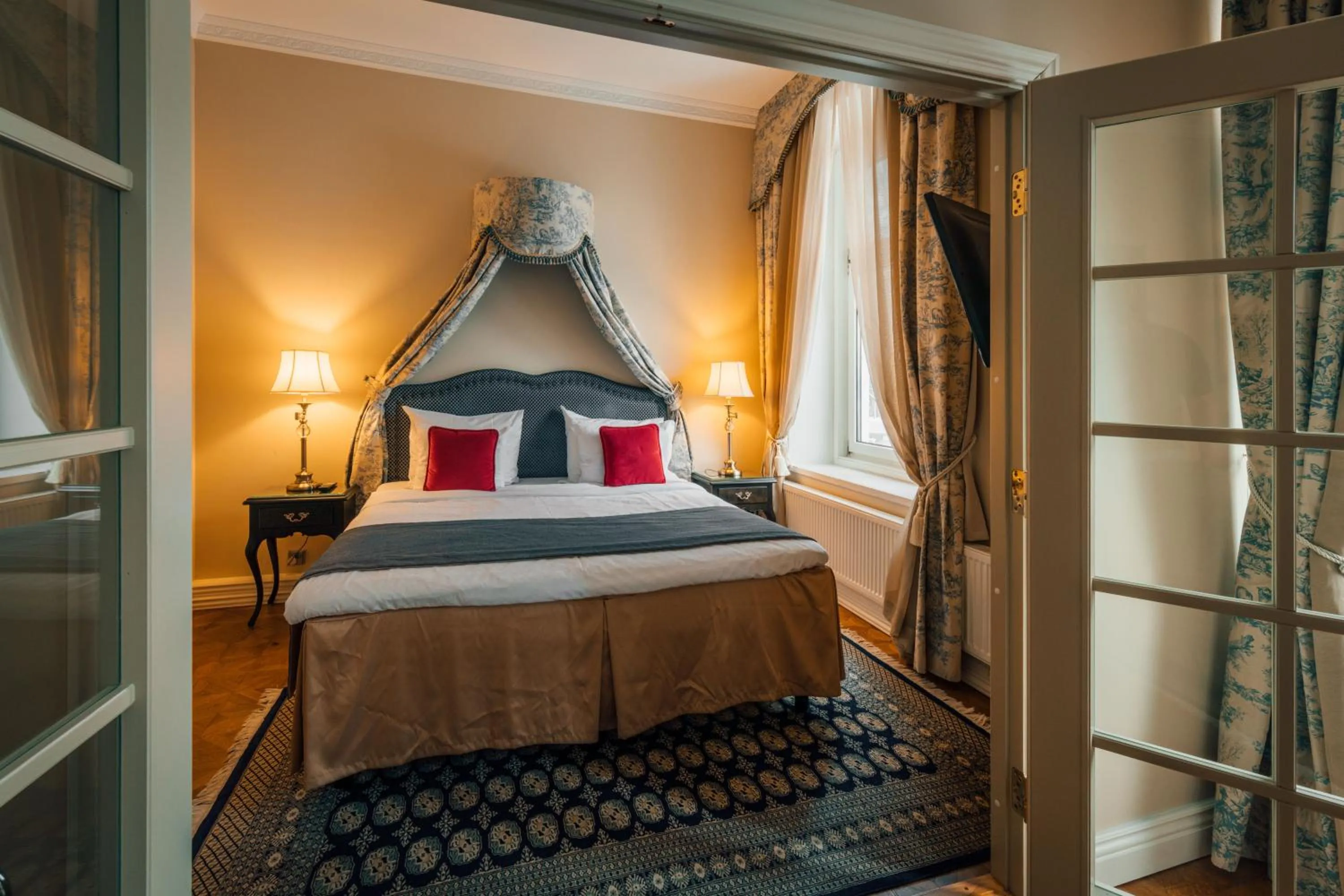 Bed in Hotel Haikko Manor & Spa