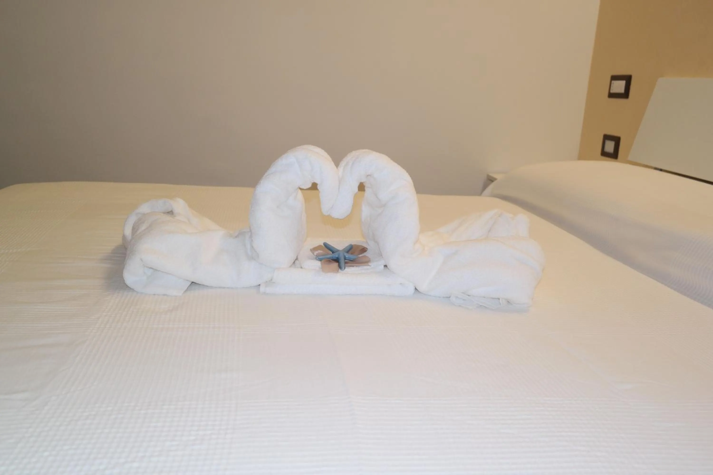 Bed in B&B Damiantò