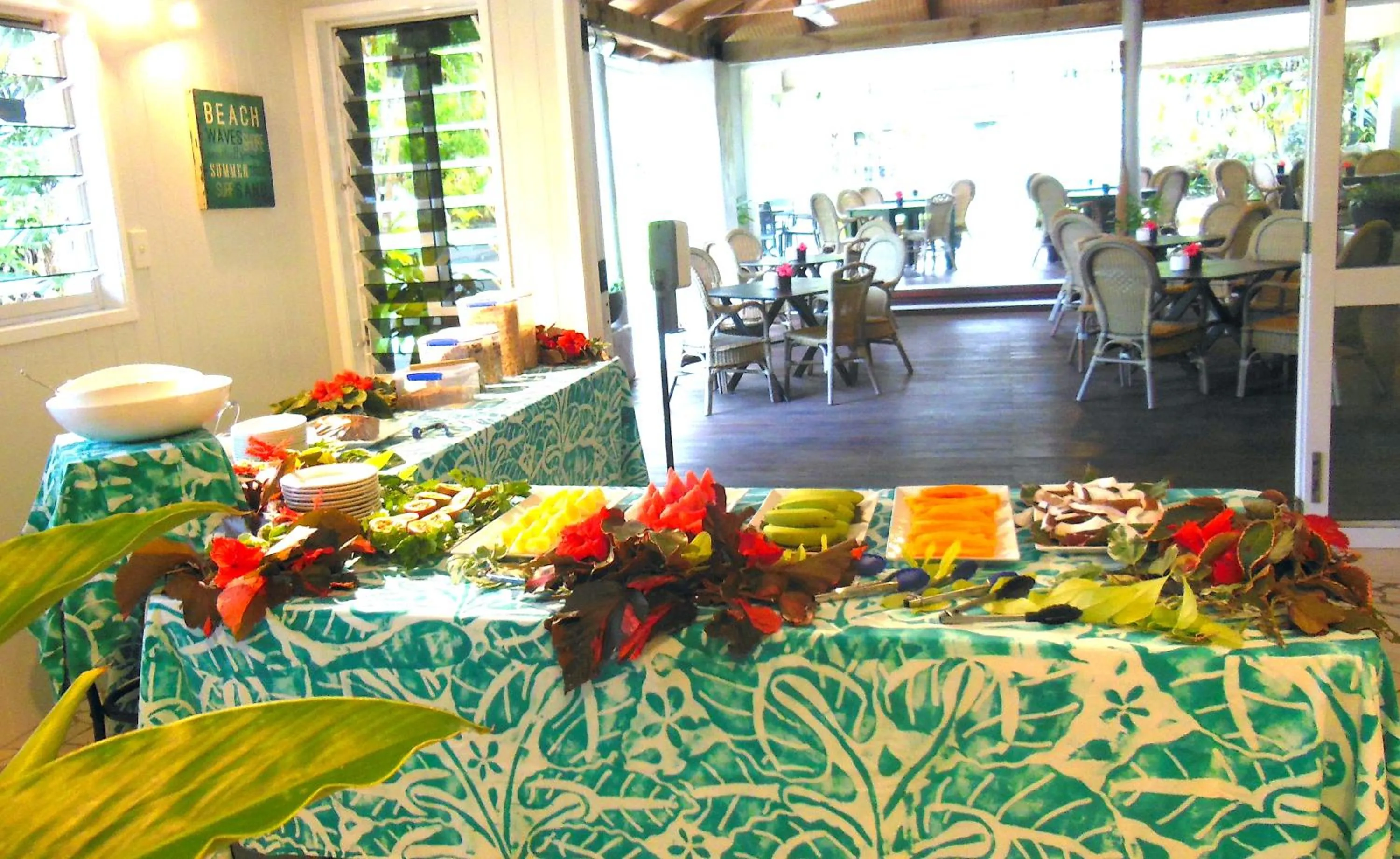 Food in Lagoon Breeze Villas