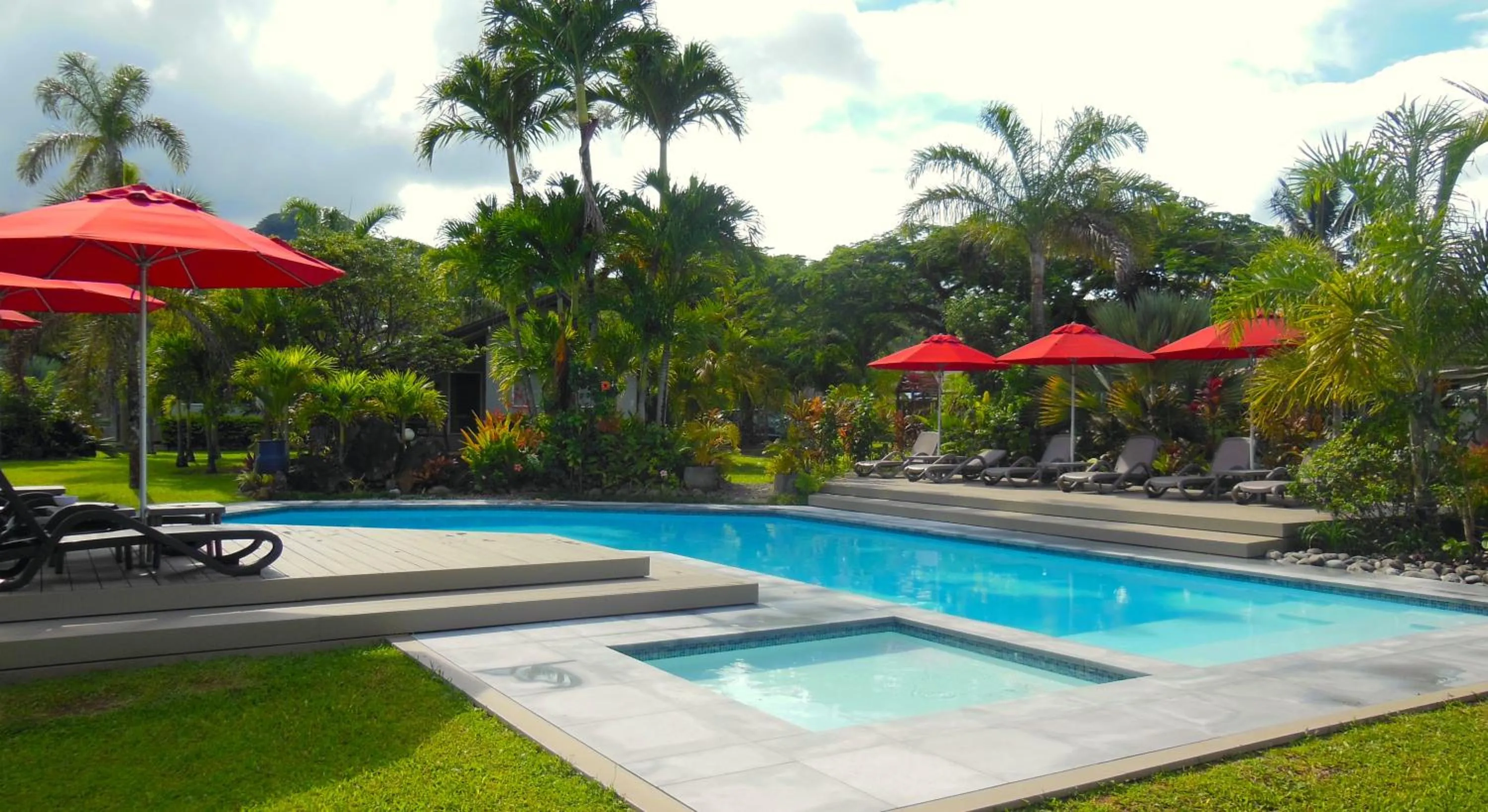 BBQ facilities in Lagoon Breeze Villas