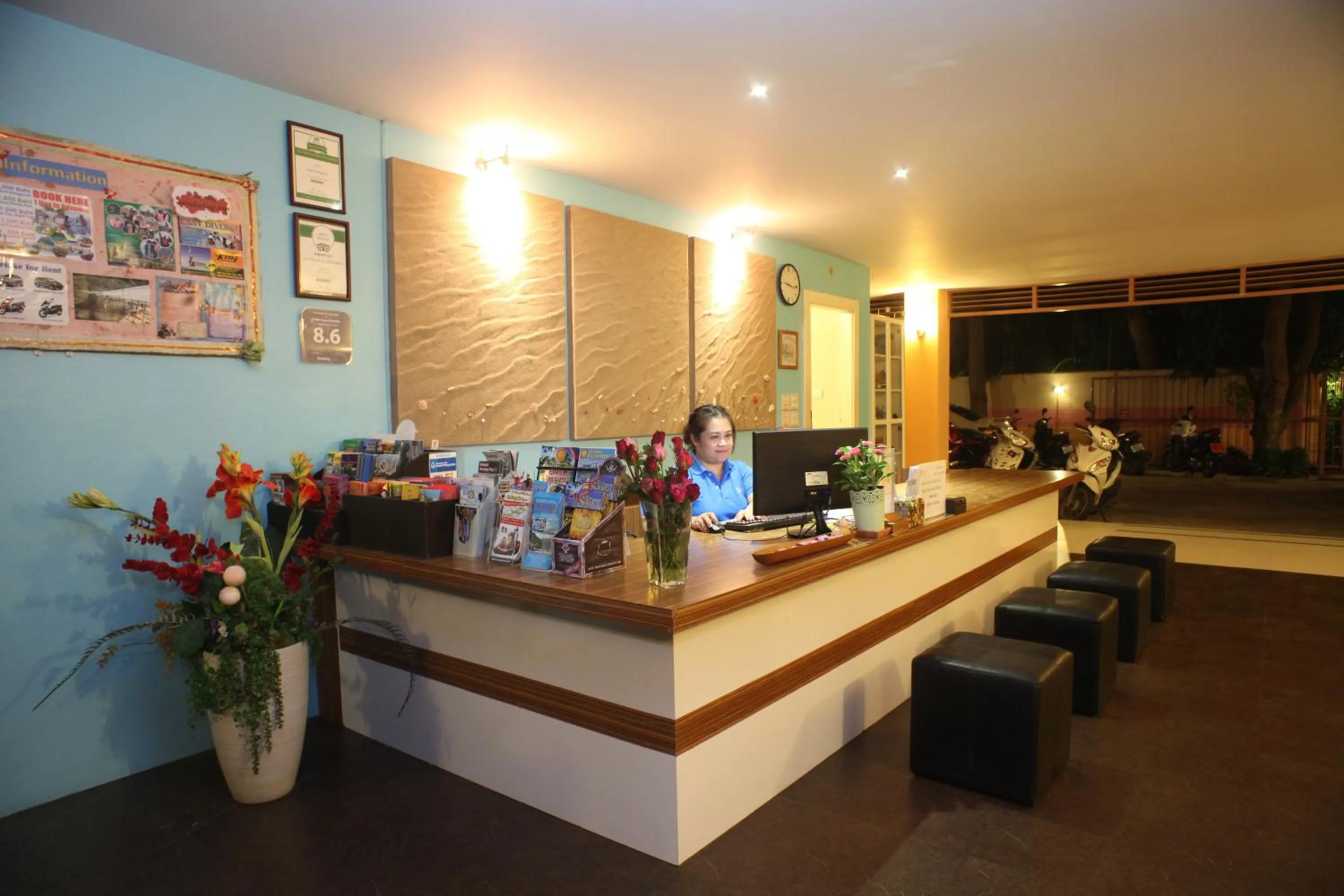 Lobby or reception in Palm Coco Mantra