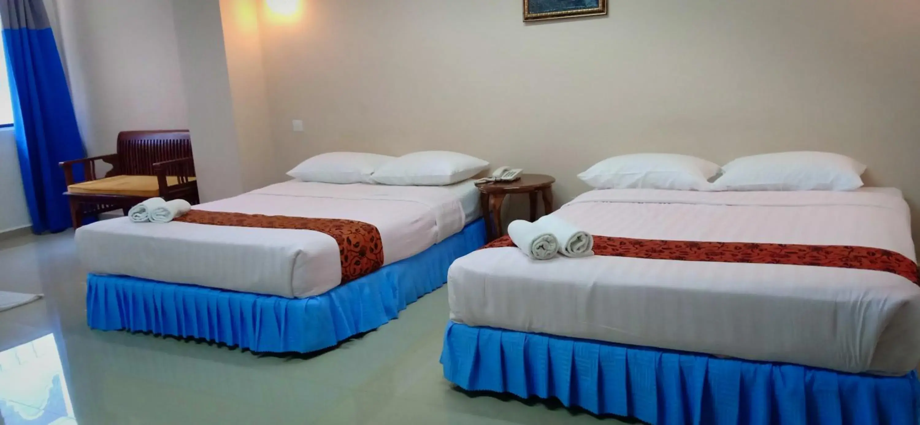 Quadruple Room in Hotel K T Mutiara Quadruple Room in Hotel K T Mutiara