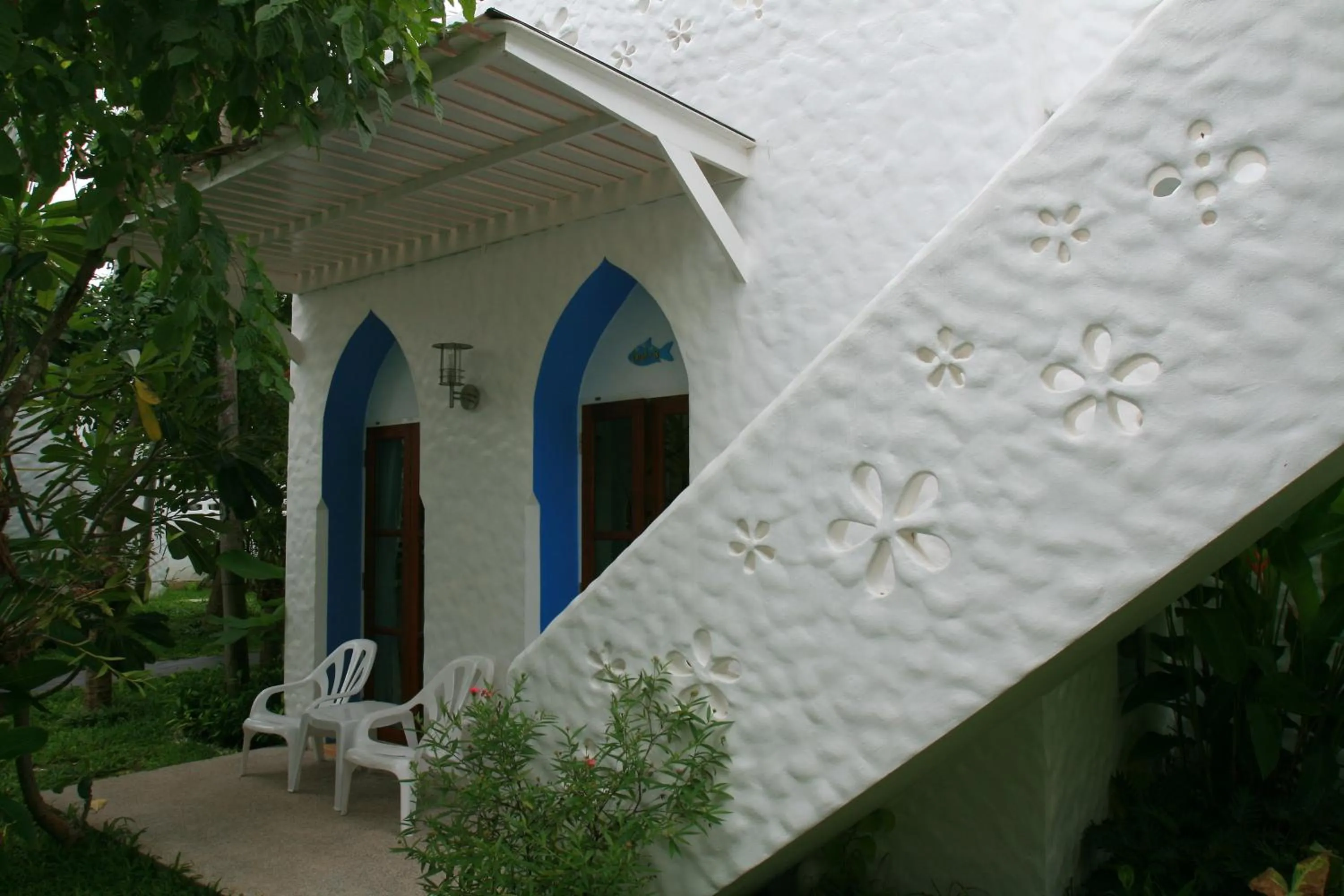 Balcony/Terrace in Baanmontra Beach Resort - Bankrut