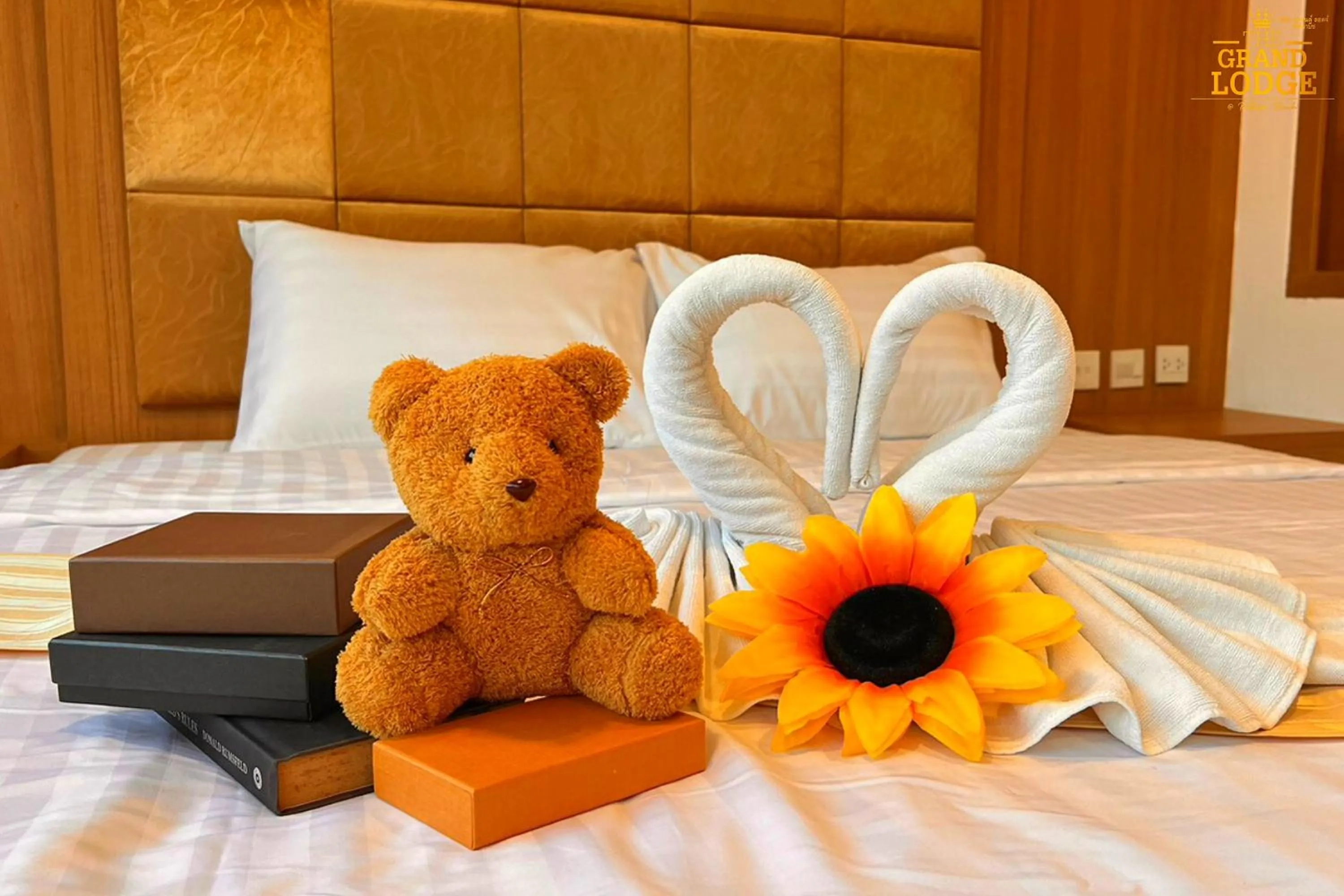 Bed in The Grand Lodge Pattaya