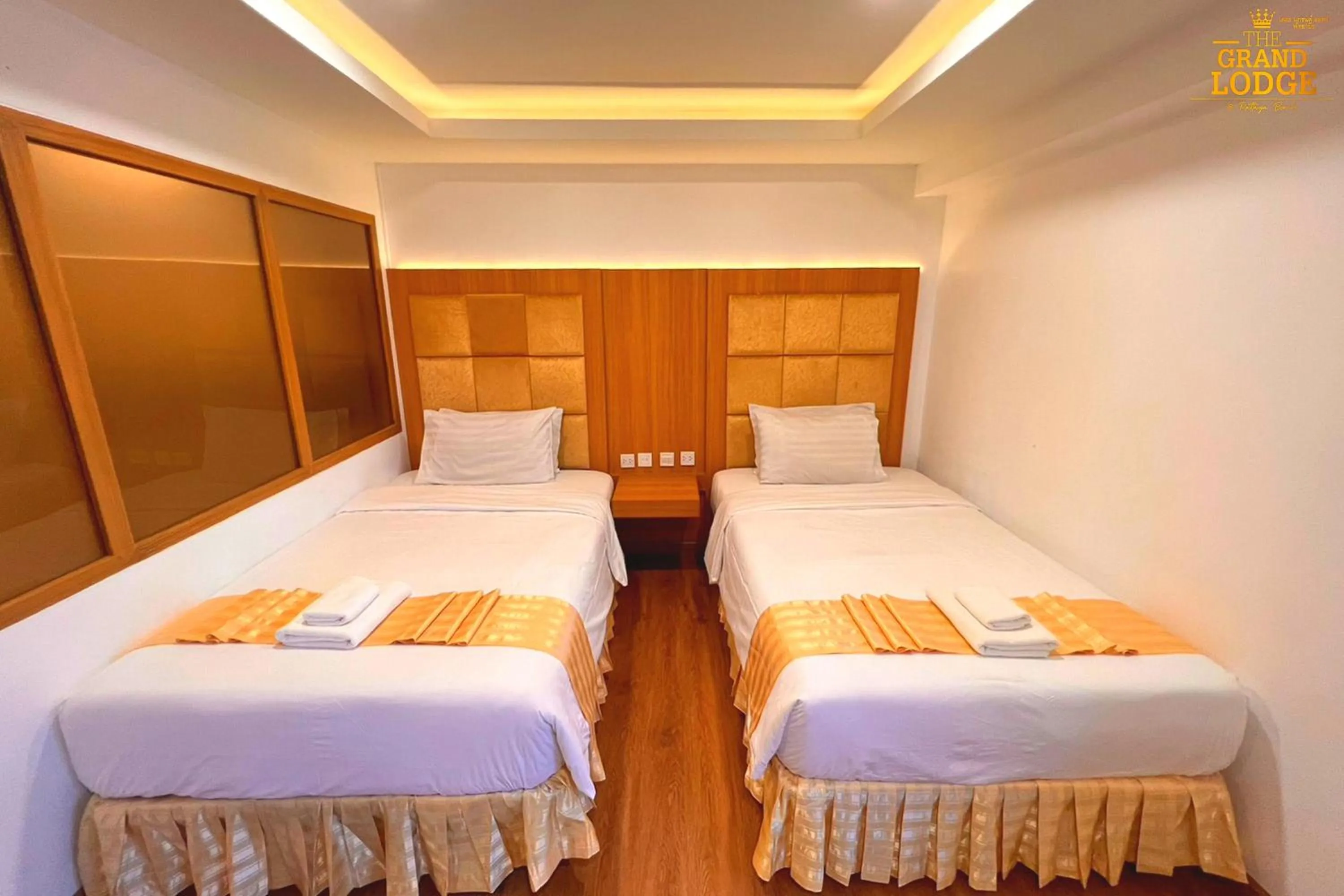 Bed in The Grand Lodge Pattaya