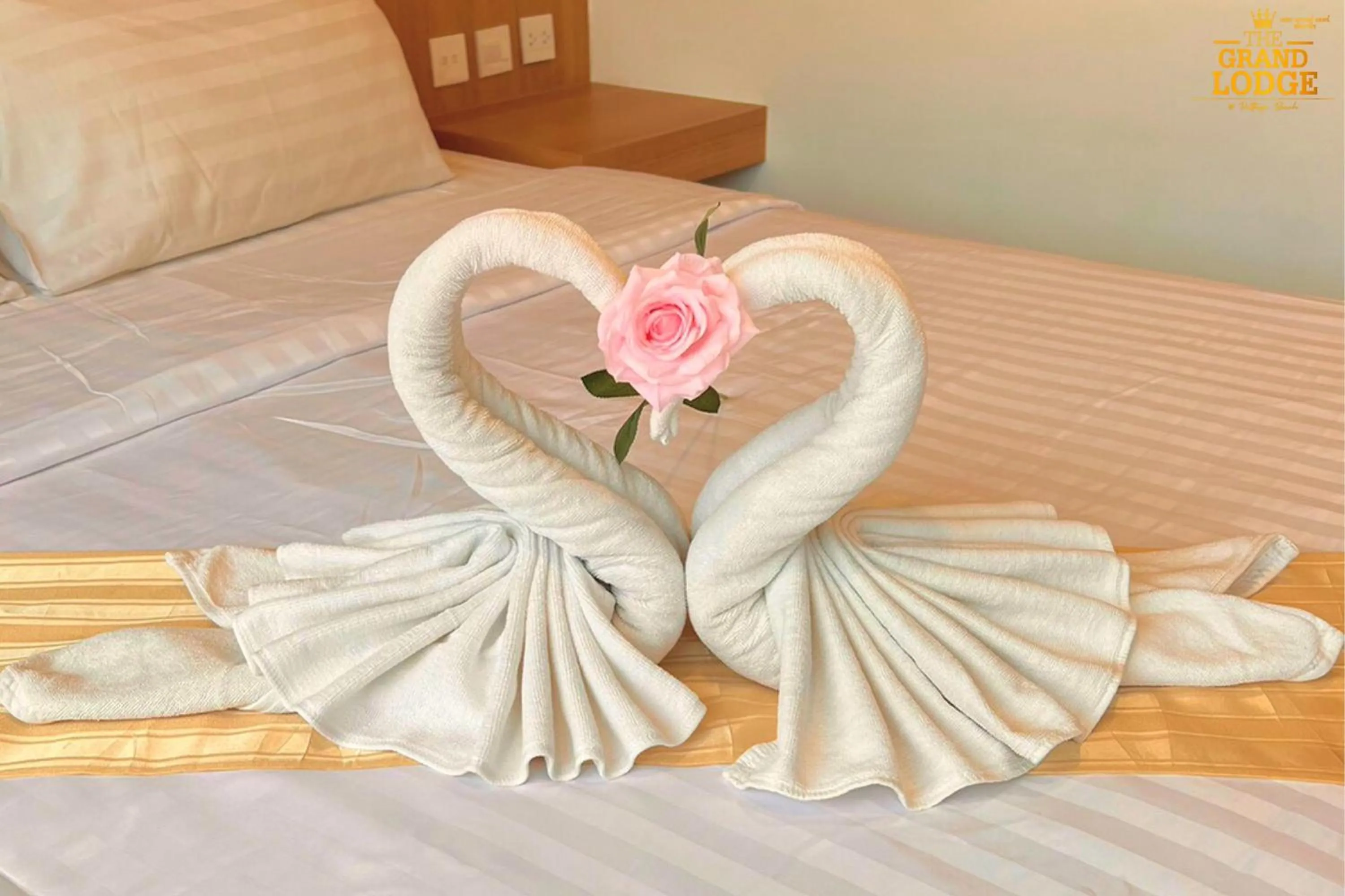 Bed in The Grand Lodge Pattaya