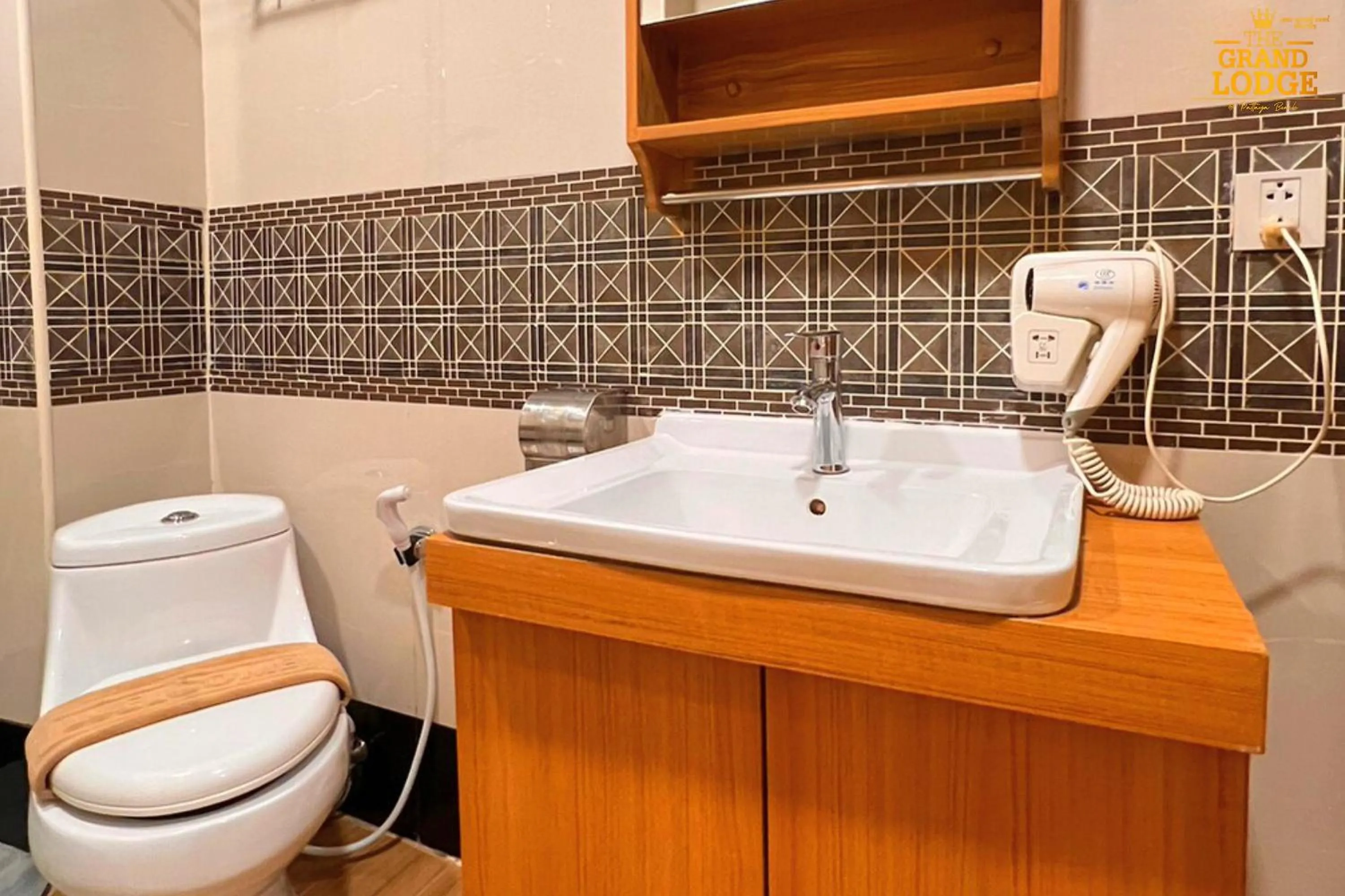 Bathroom in The Grand Lodge Pattaya