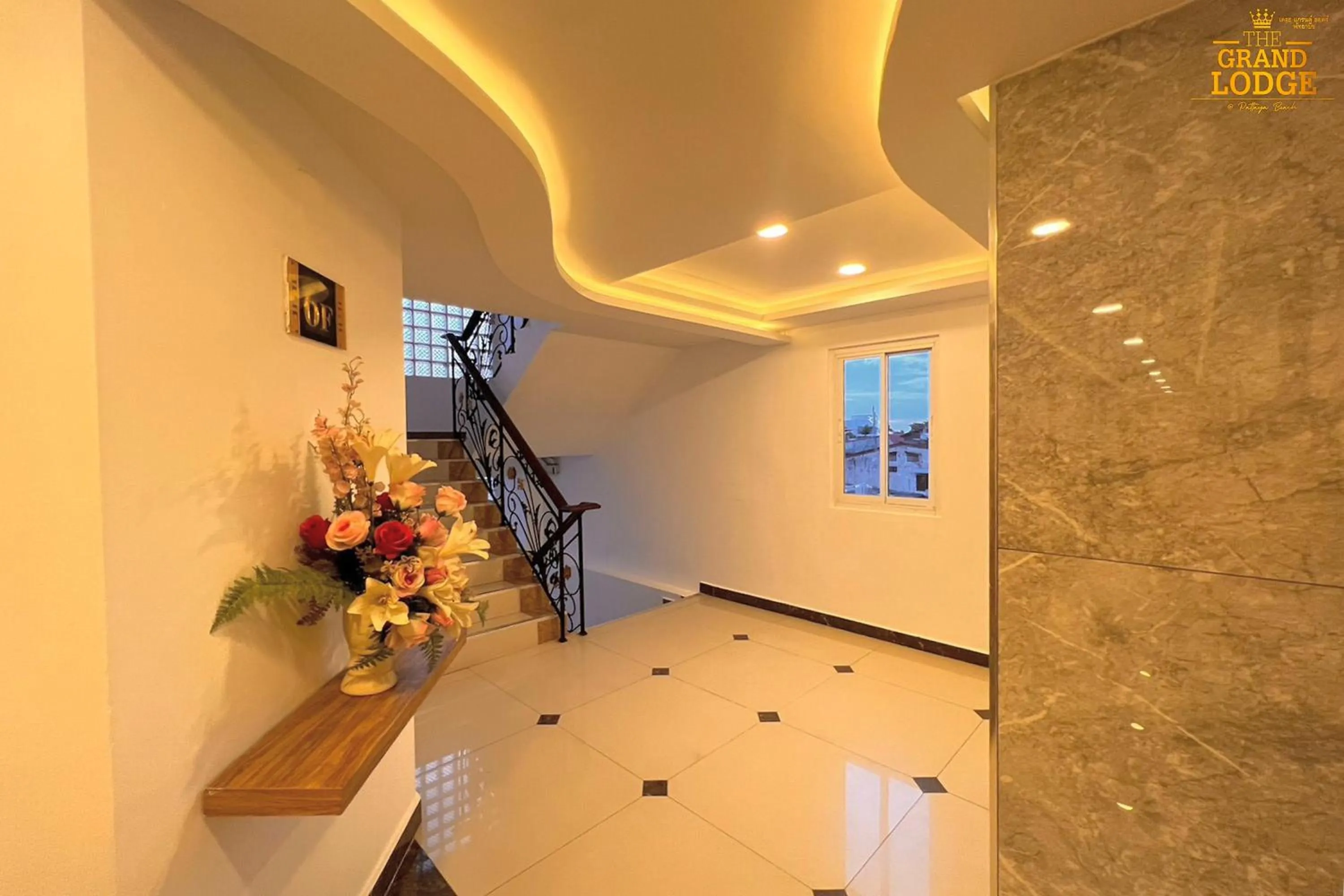 Decorative detail in The Grand Lodge Pattaya