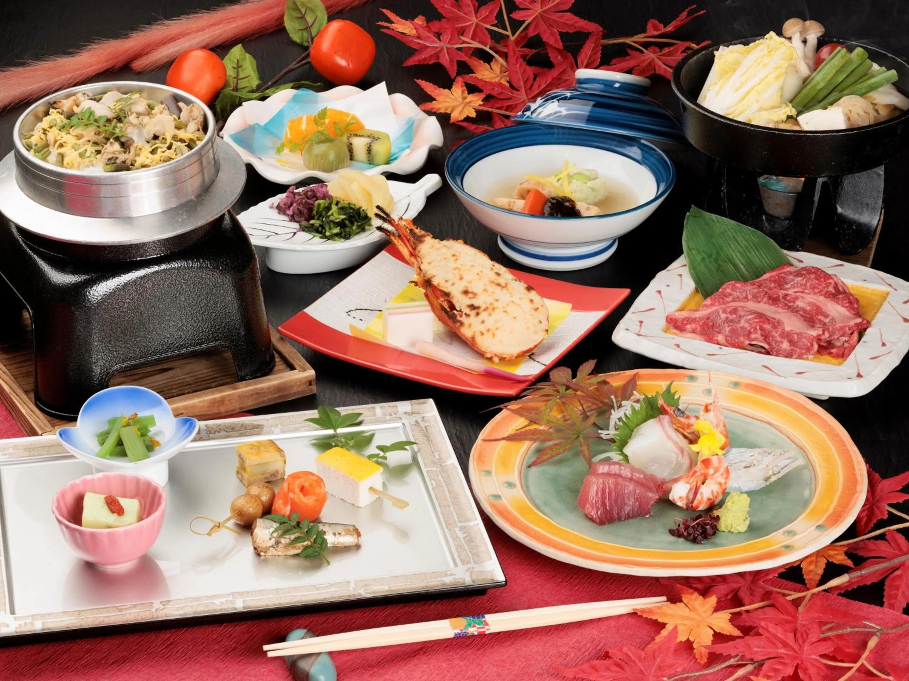 Restaurant/places to eat in Hotel Sanrakuso