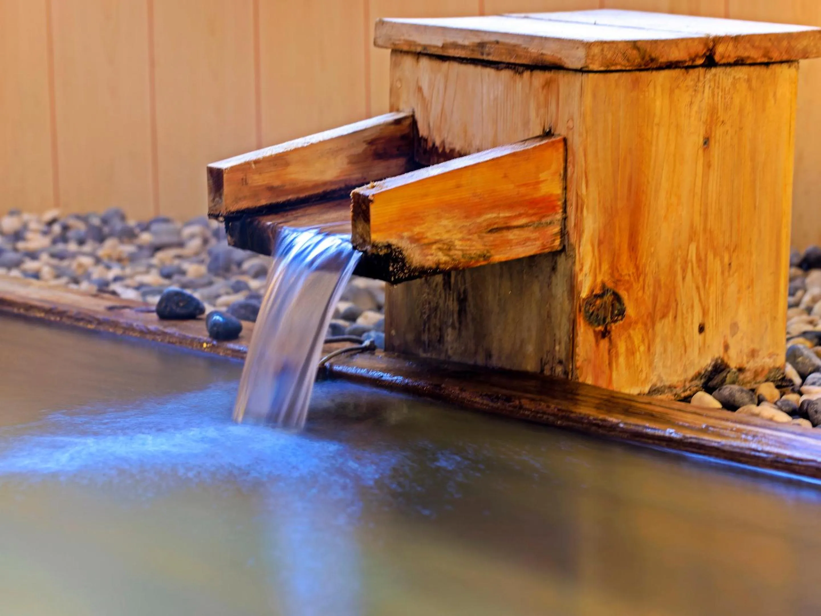 Hot Spring Bath in Hotel Sanrakuso