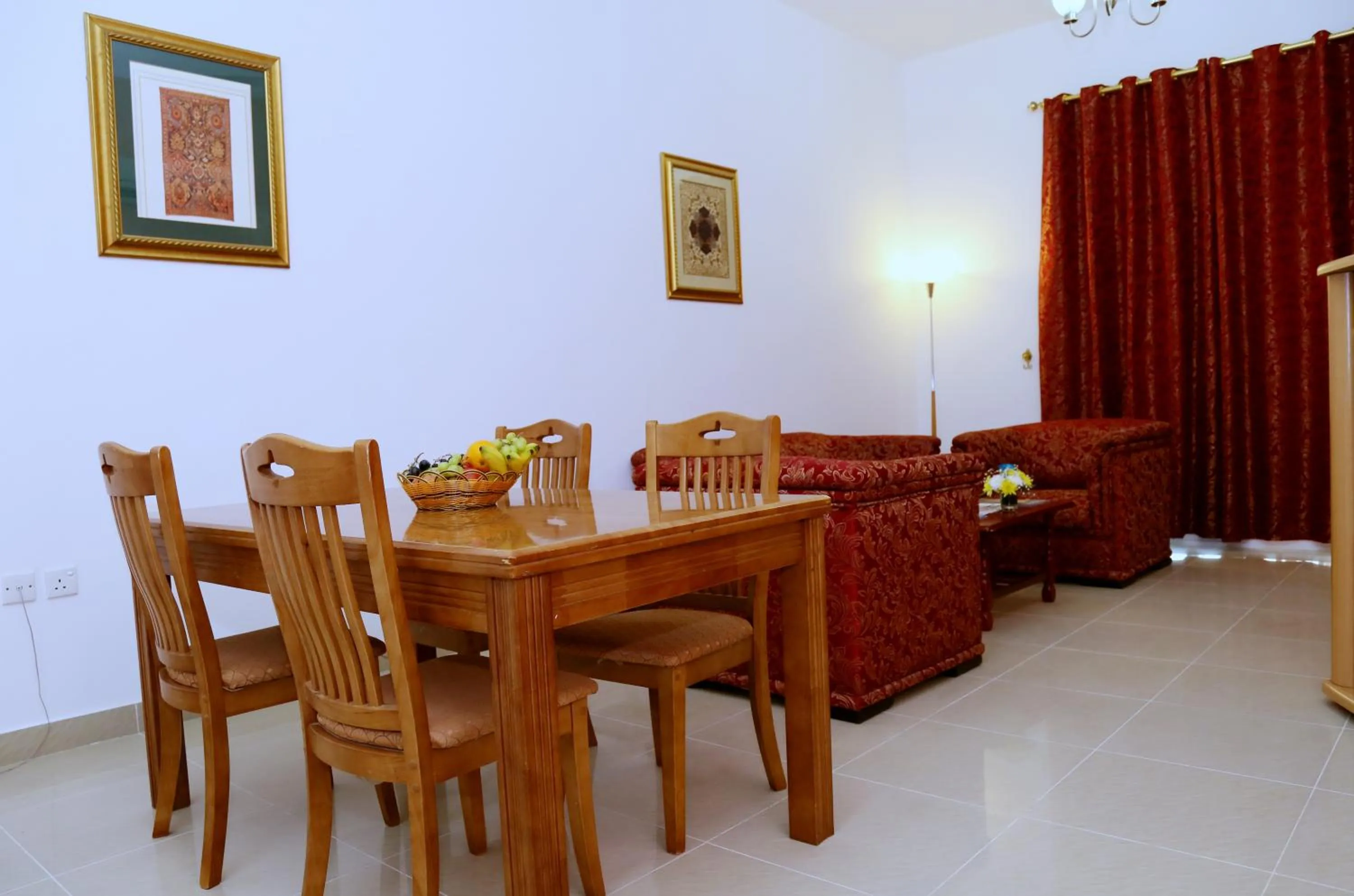 Living room in Atlas Hotel Apartments