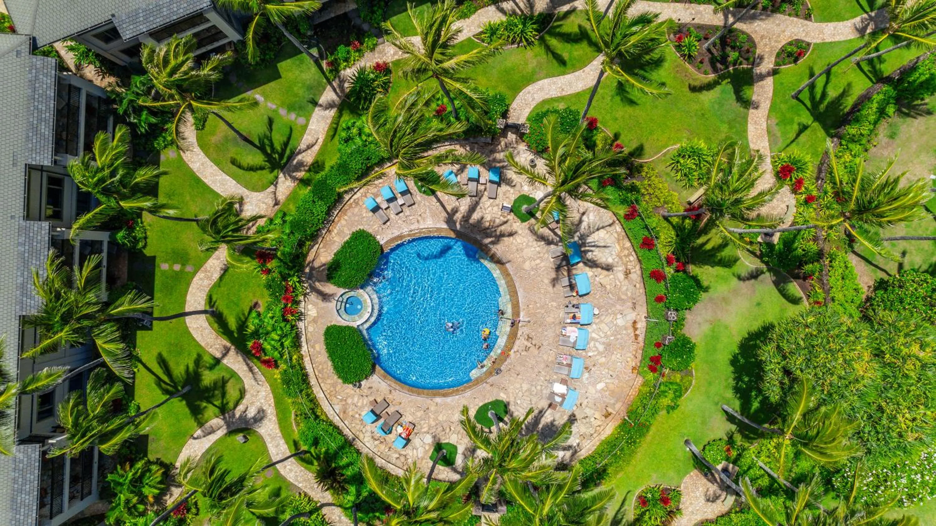 Swimming pool in Ocean Villas at Turtle Bay