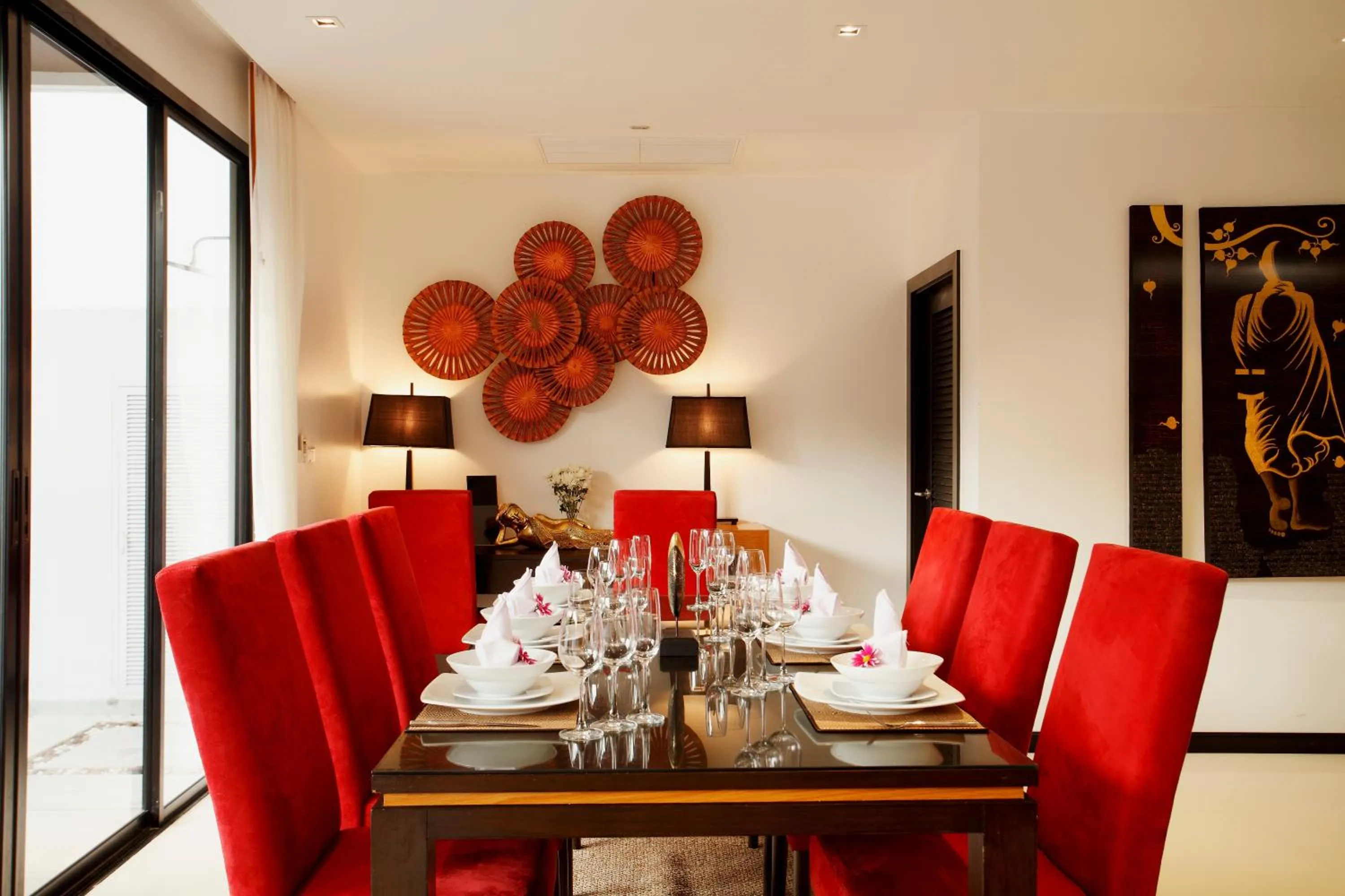 Dining area in By The Lake Villas