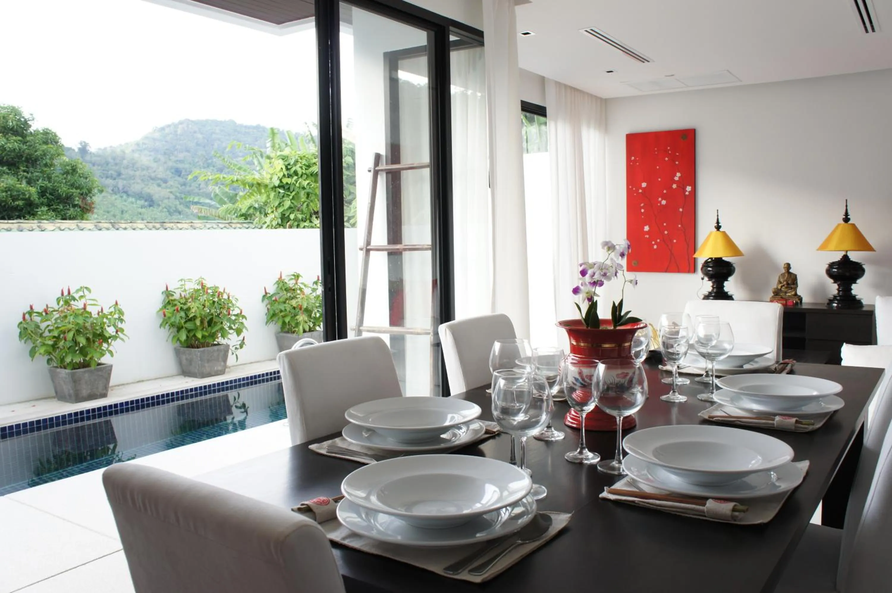 Dining area in By The Lake Villas
