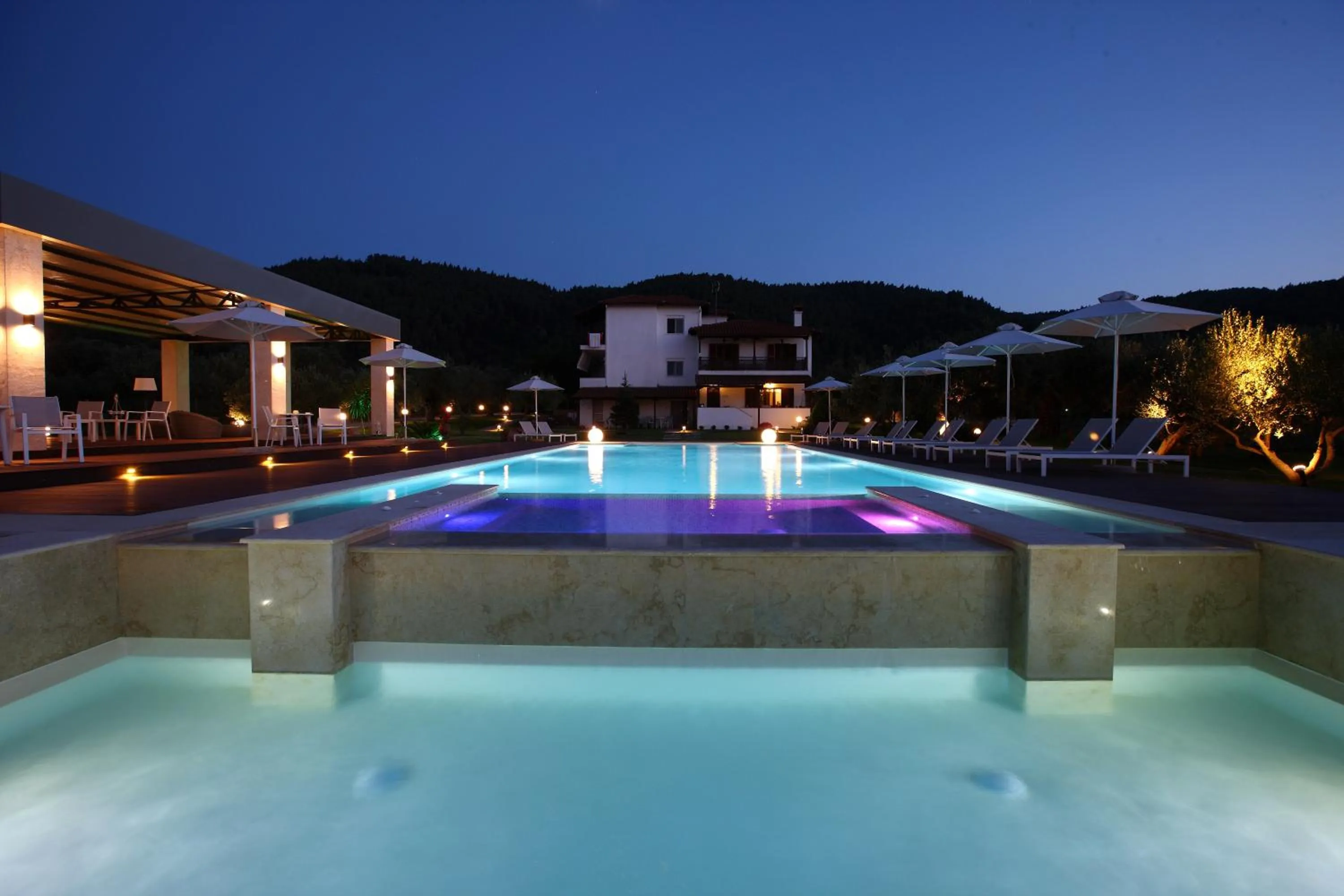 Swimming pool in Fillis House