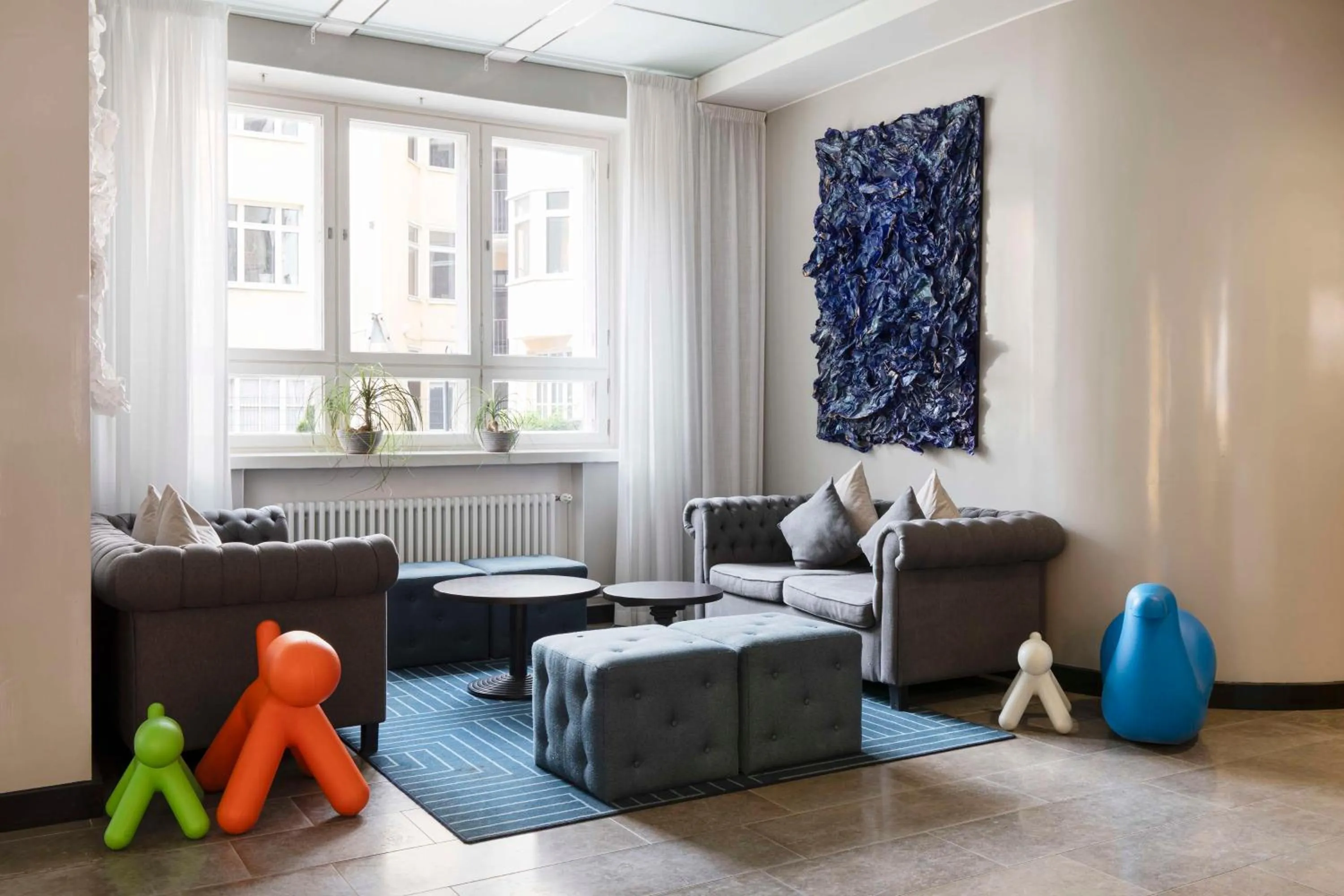 Lobby or reception in Radisson Blu Aleksanteri Hotel, Helsinki