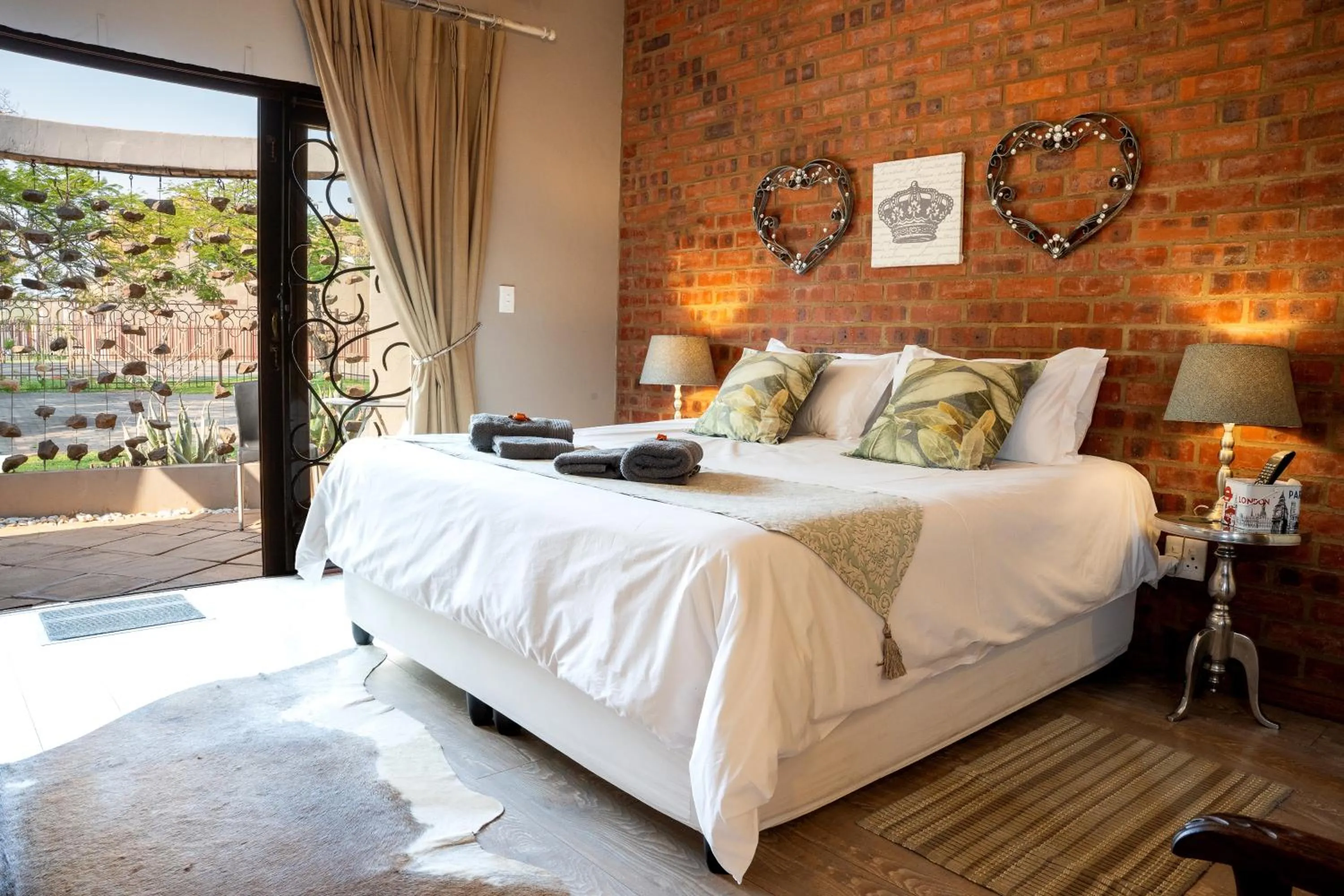 Bed in Klip en Kristal Guest House