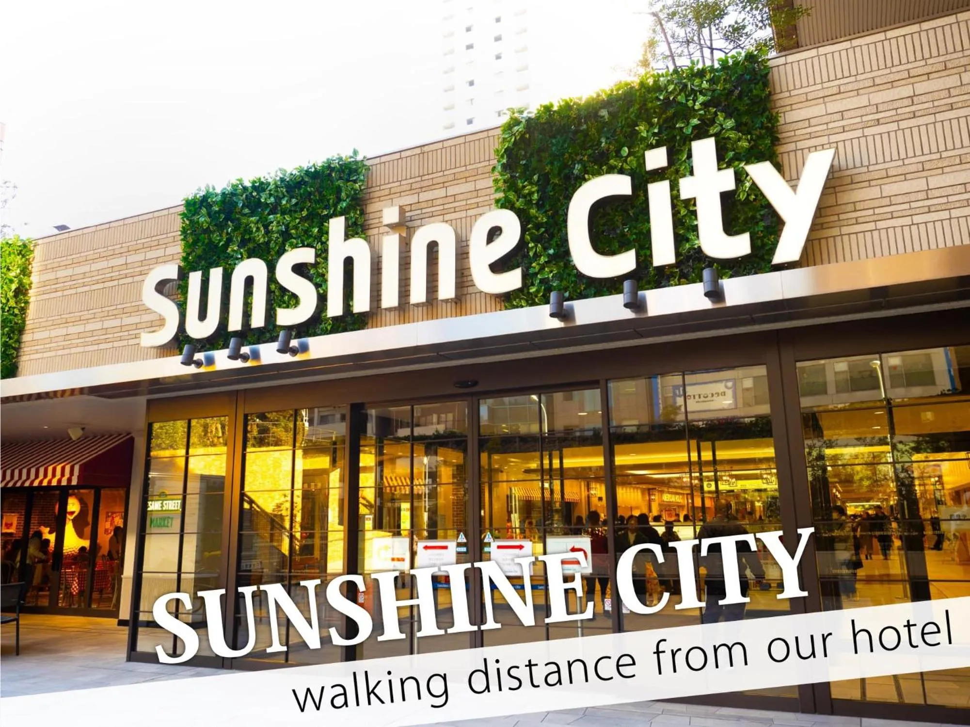 Nearby landmark in Ikebukuro Grand Hotel