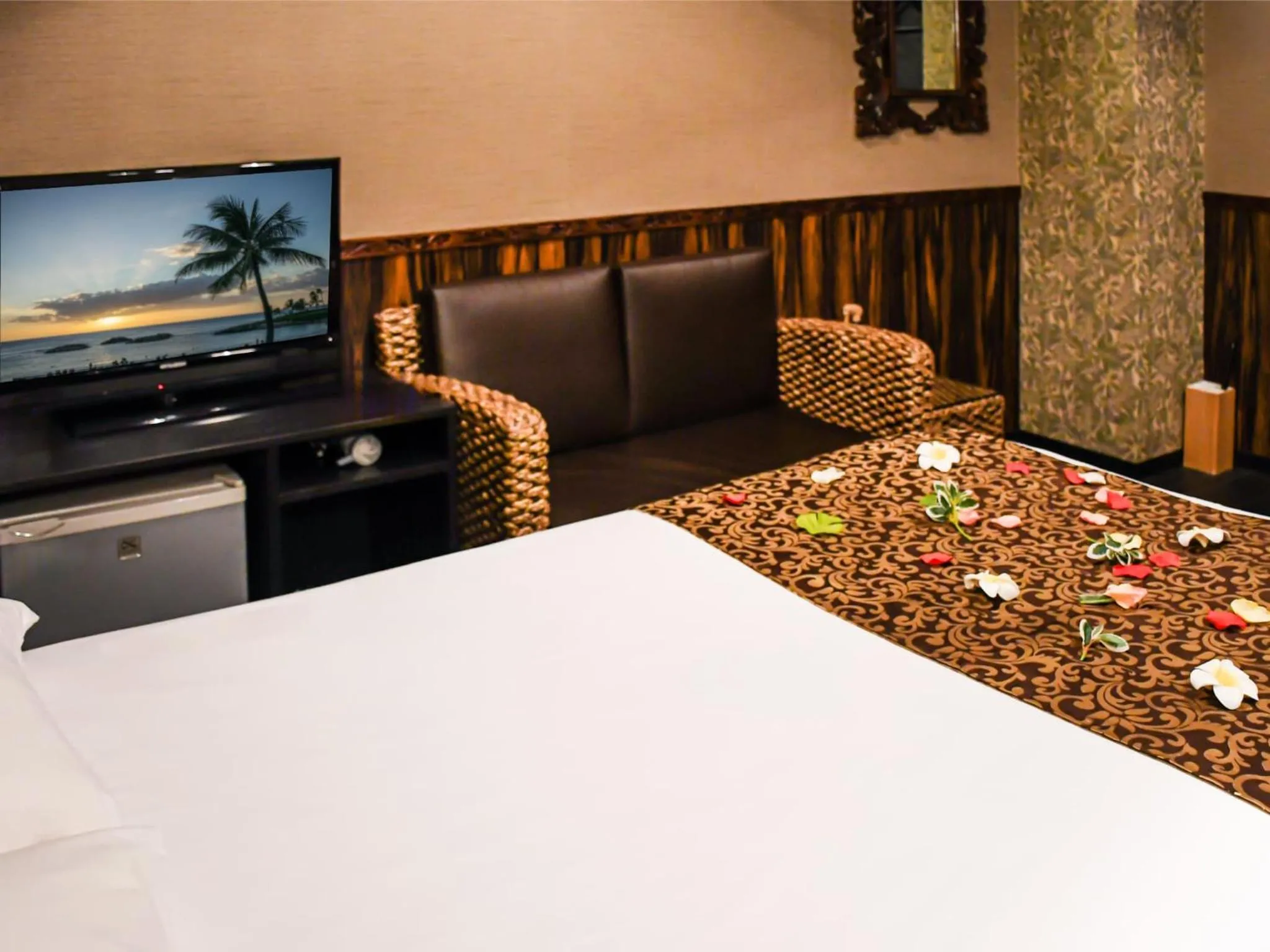 Bed in Ikebukuro Grand Hotel