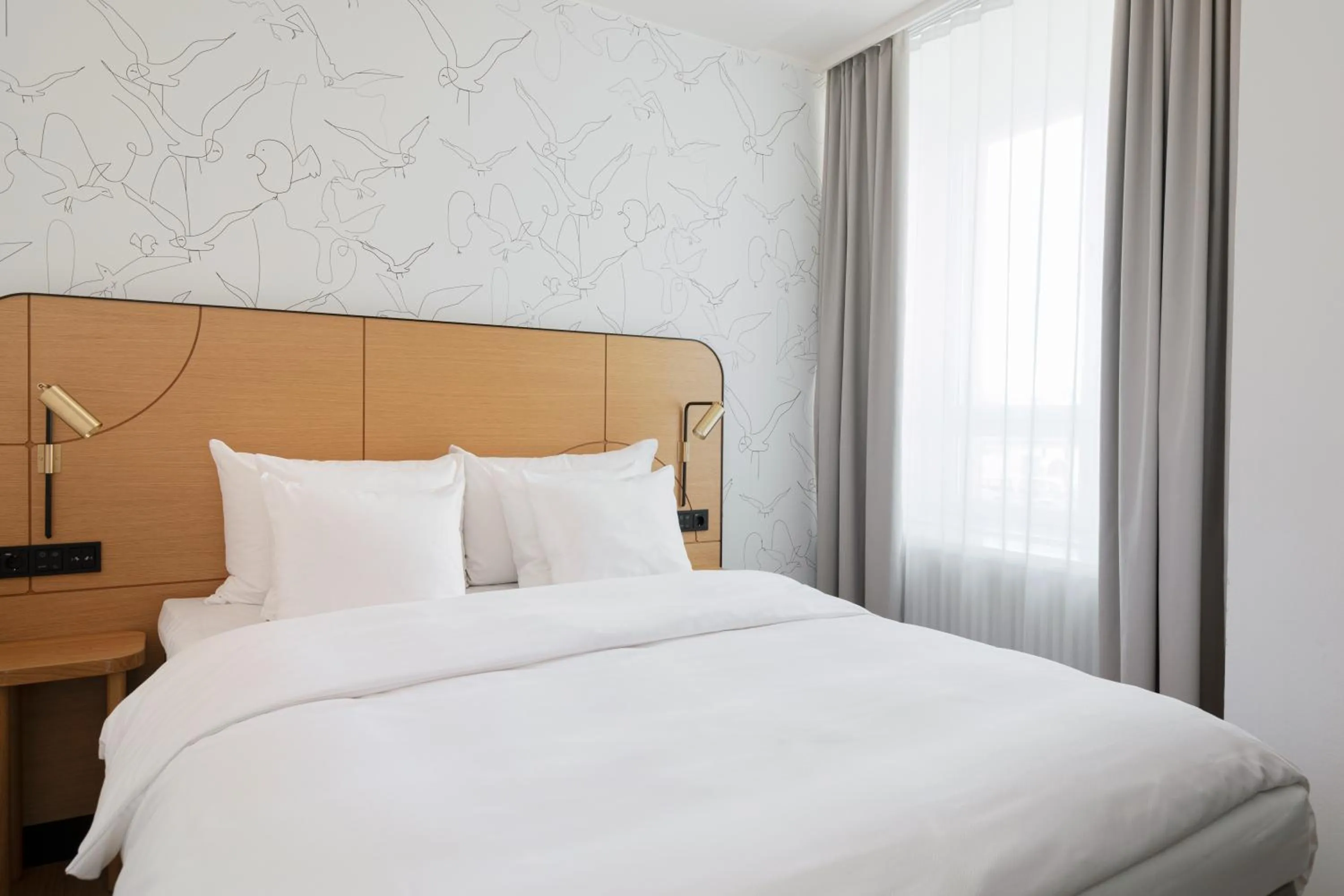 Bed in Solo Sokos Hotel Helsinki