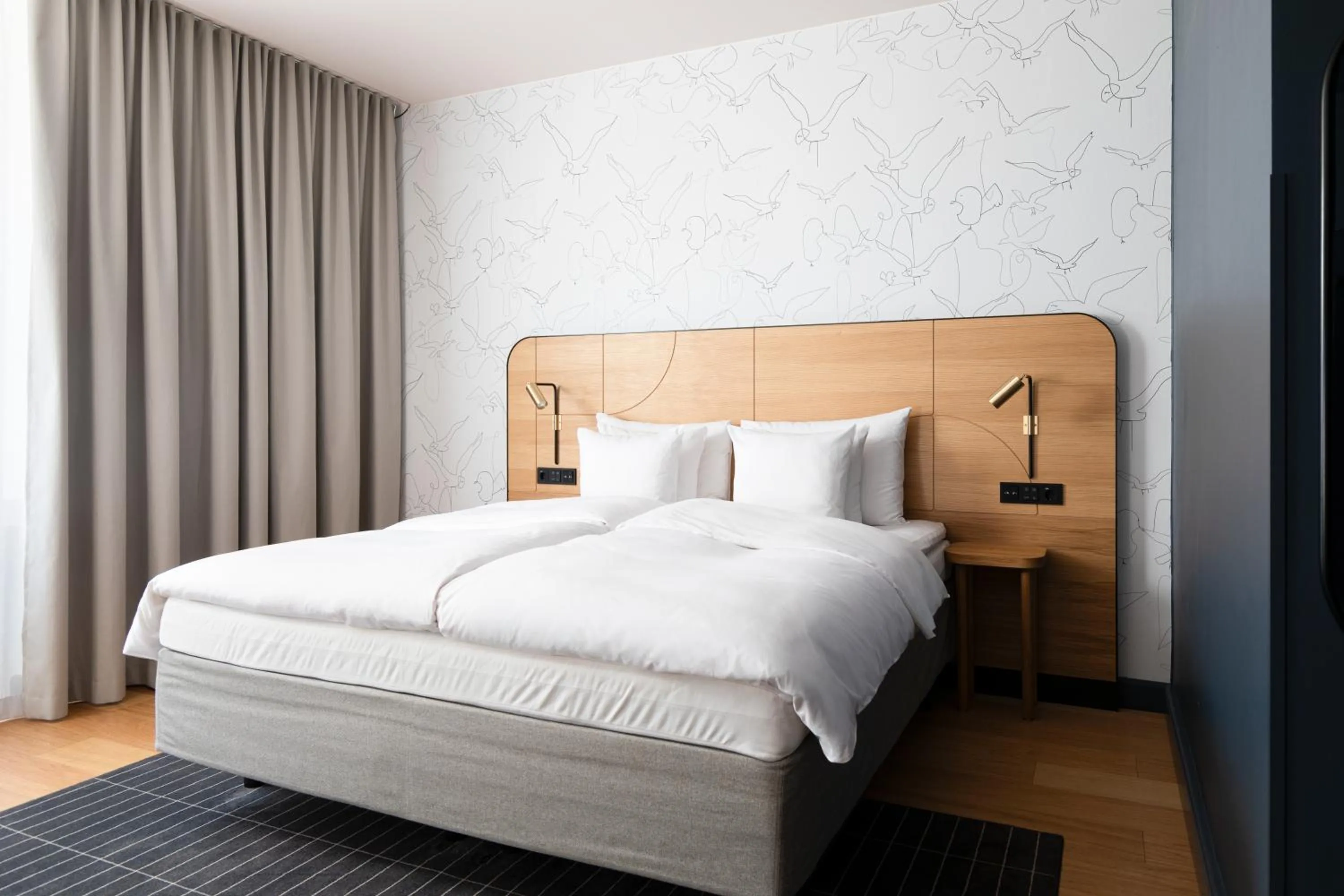 Bed in Solo Sokos Hotel Helsinki