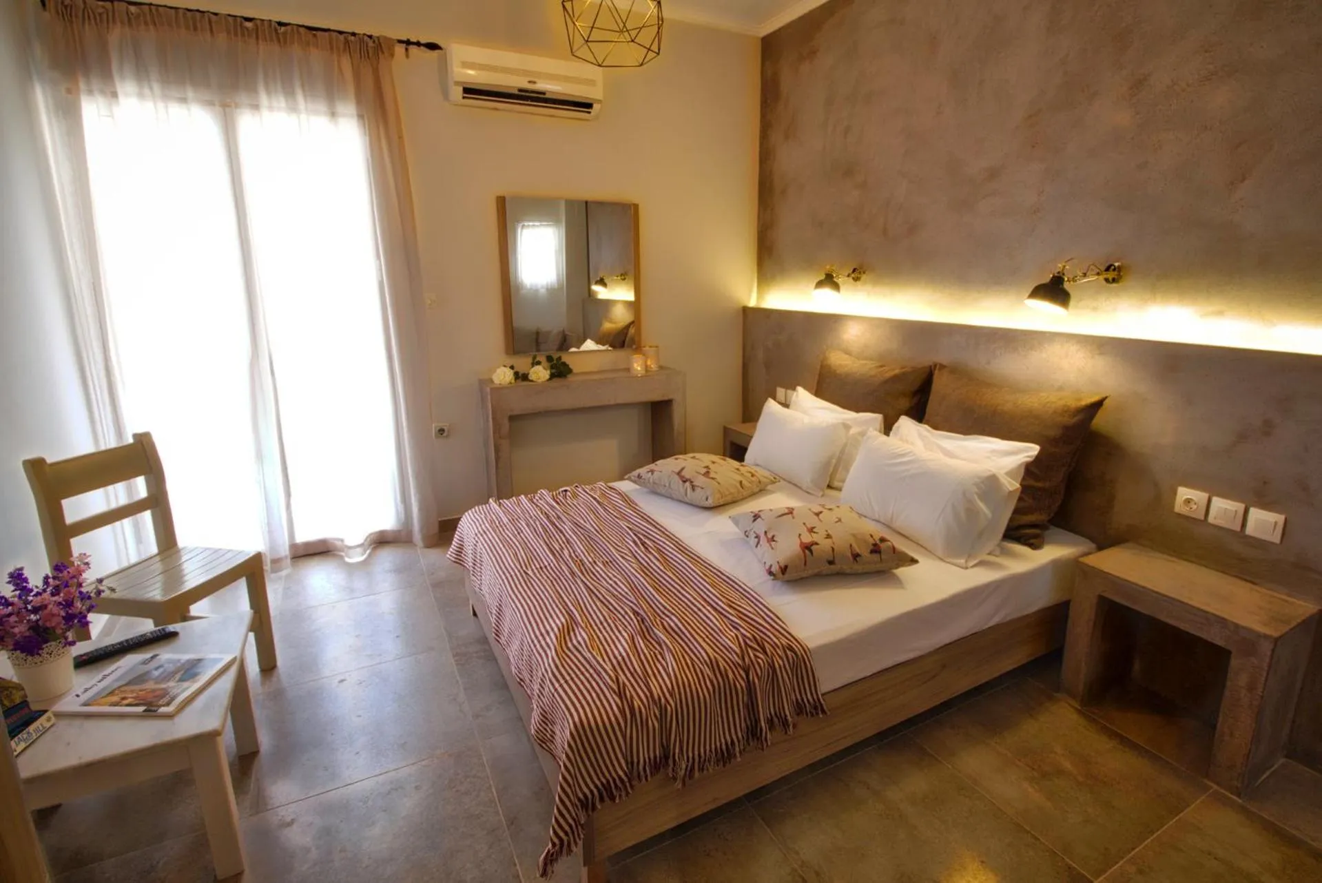 Bed in Two Brothers Studios & Apts