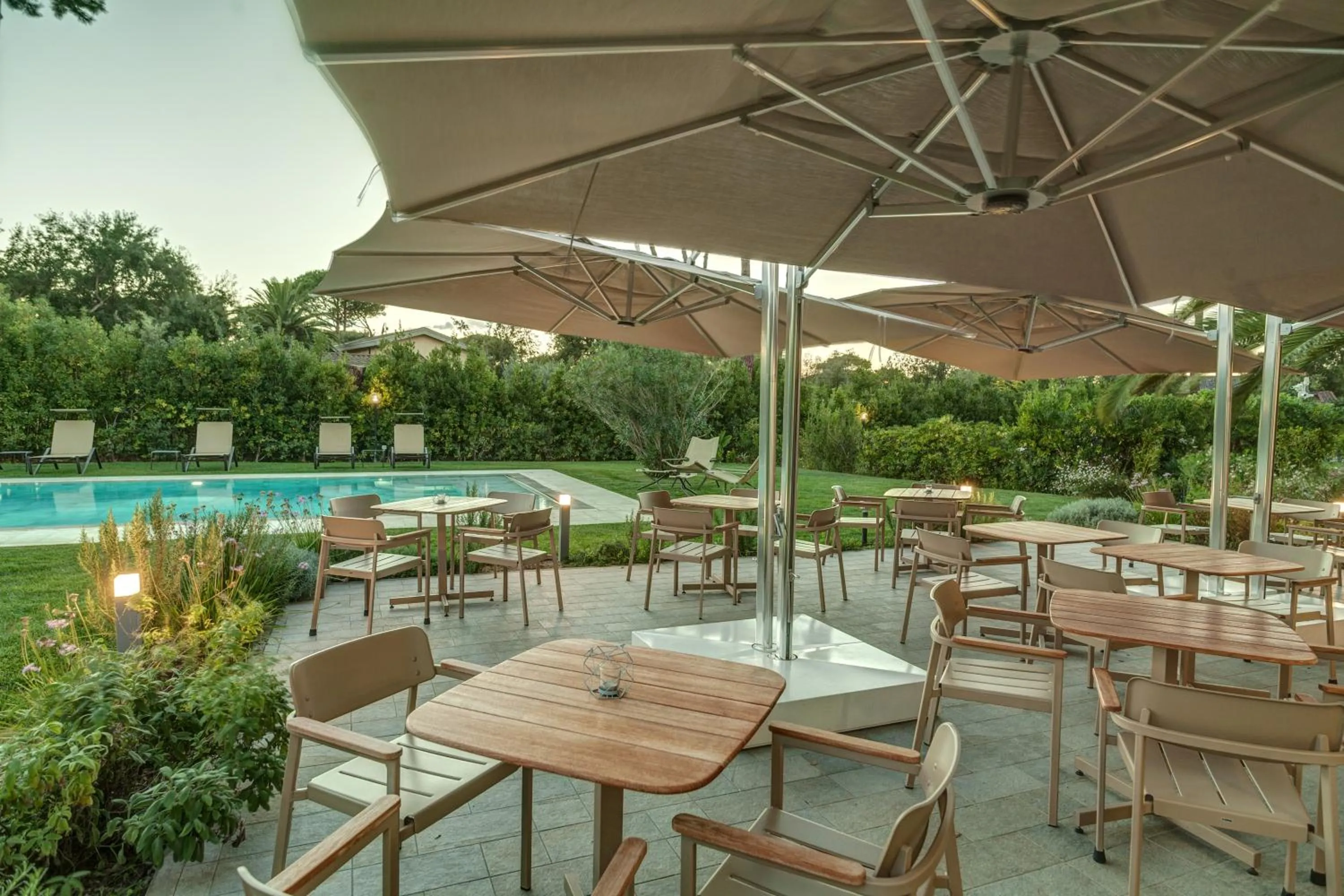 Patio in Arli Hotel Hideaway Punta Ala - Adults Only